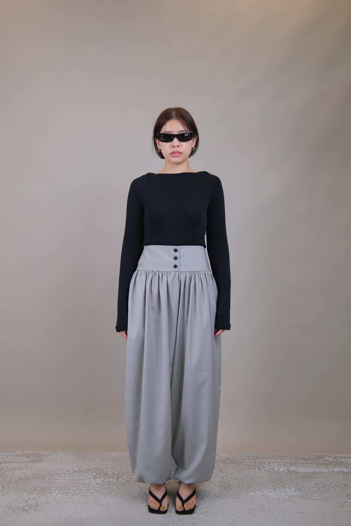 Aimee Fitted Boat Neck Tee
