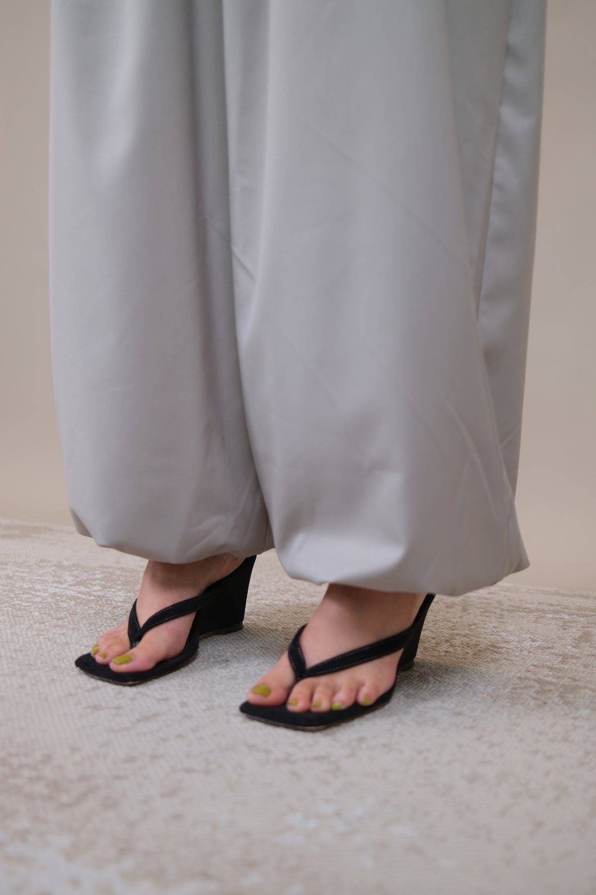 Elara Button Waist Balloon Pants