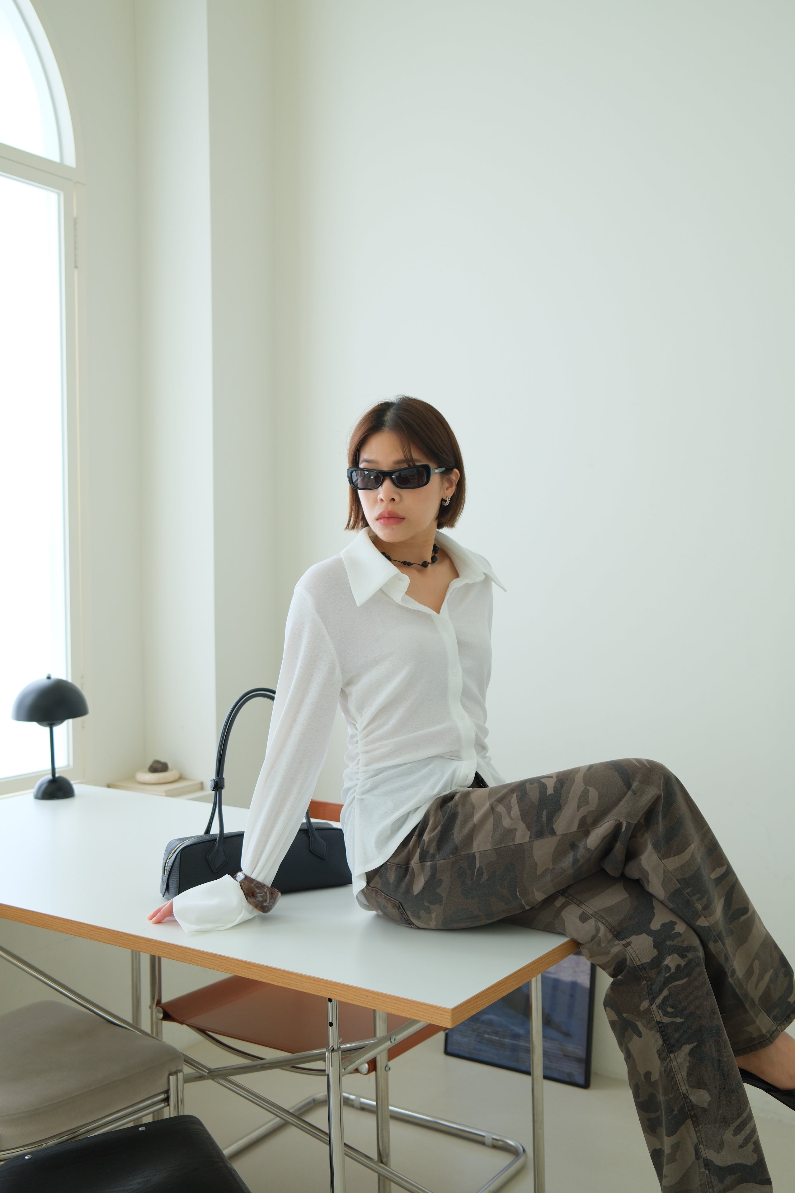 Etoile Shirred Blouse