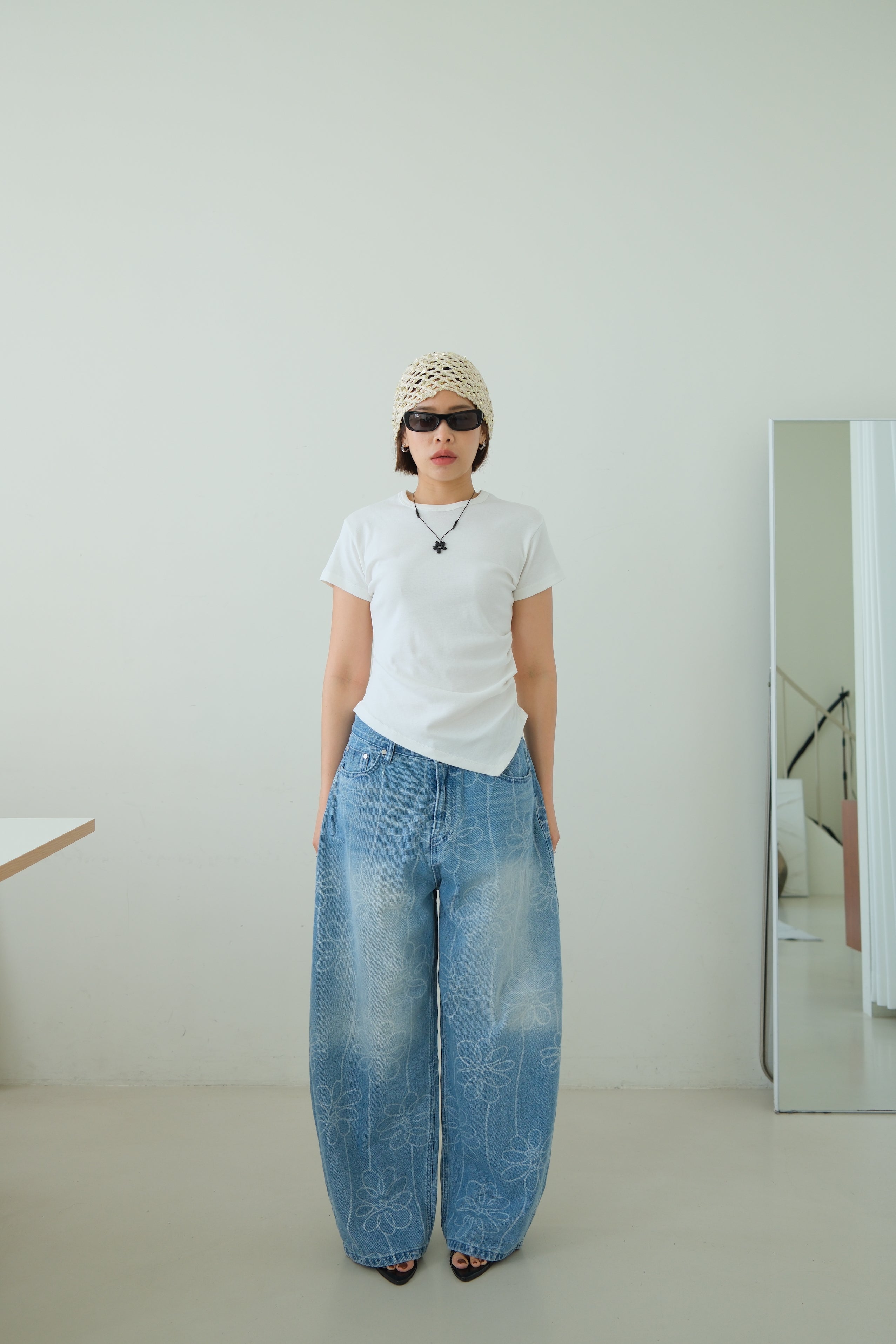 Eiren Drape Curve Tee