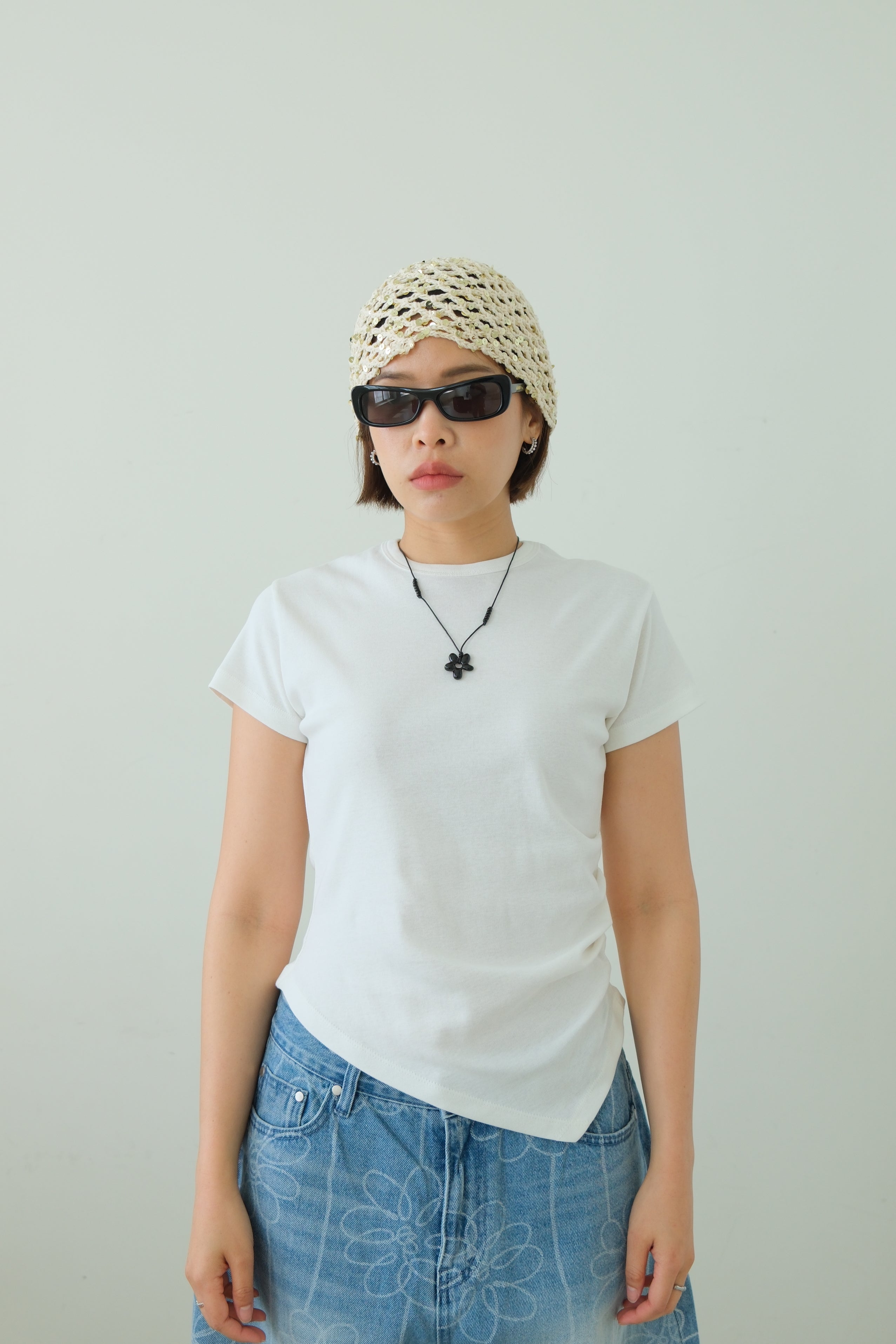Eiren Drape Curve Tee
