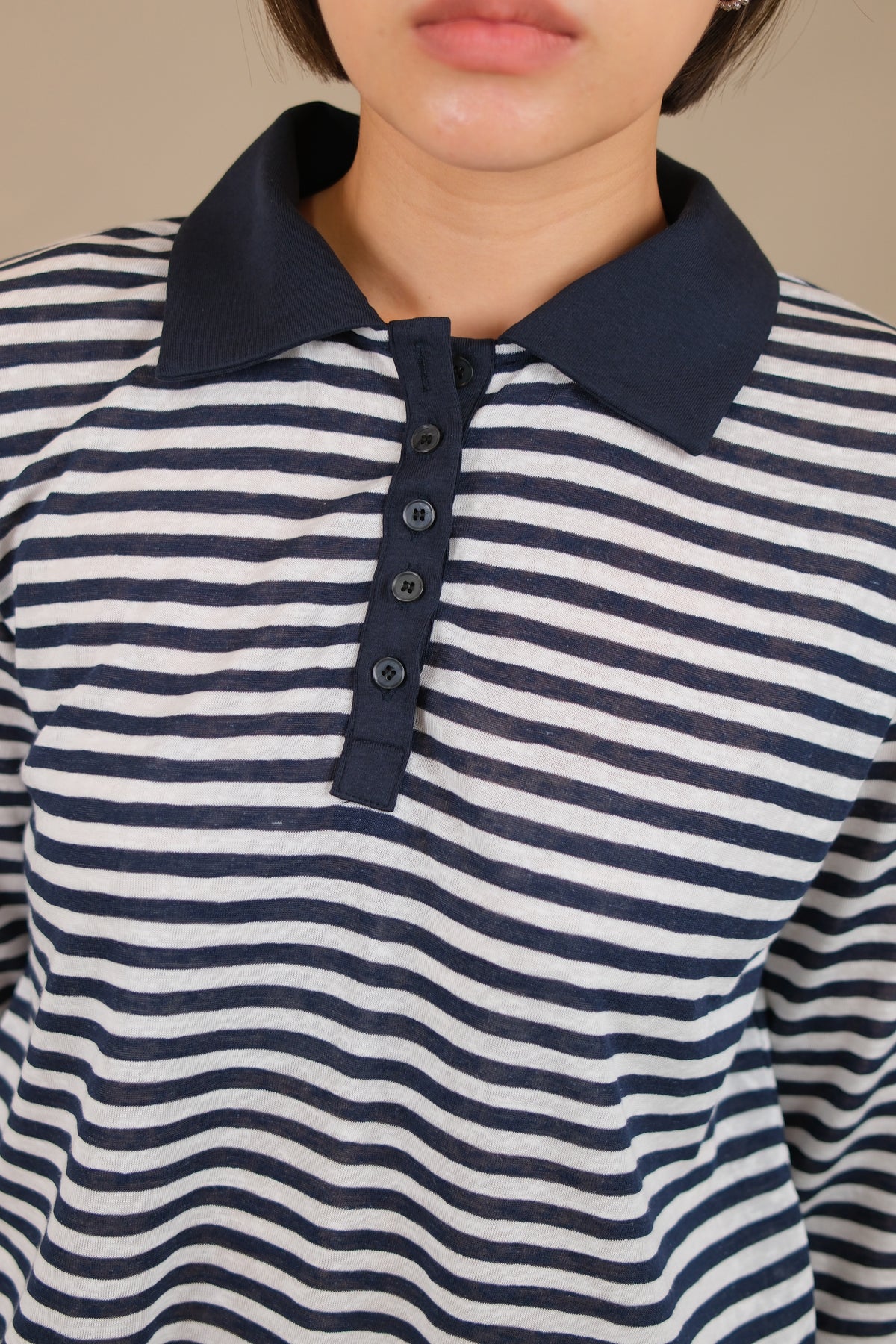 Soren Lightweight Stripe Polo