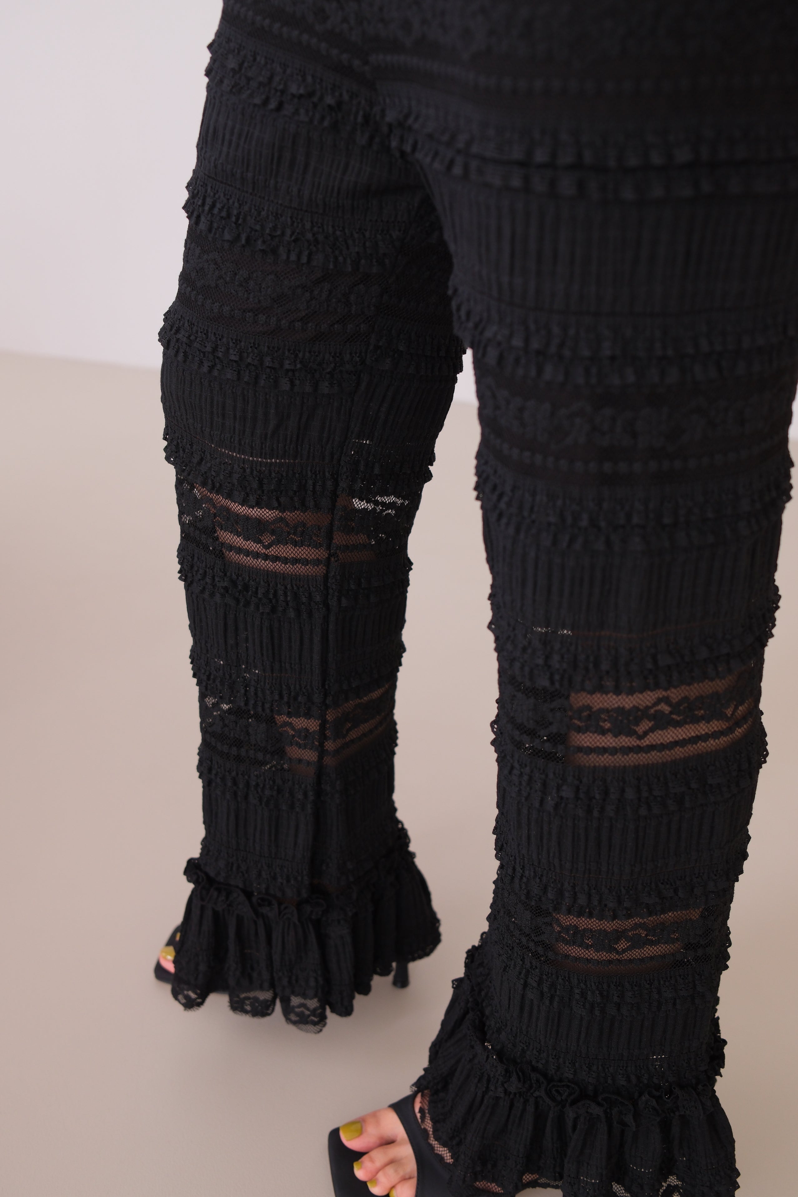Lace Siren Flared Pants