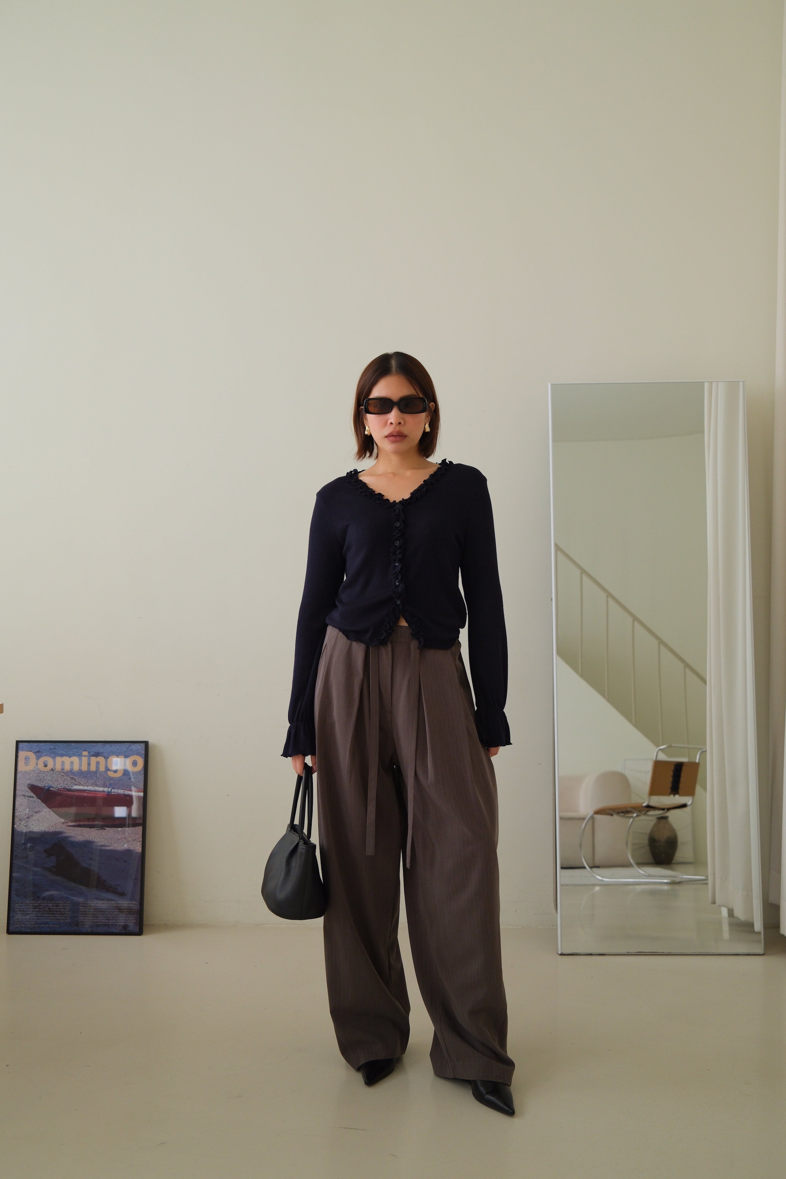 Rely frill hem cardigan