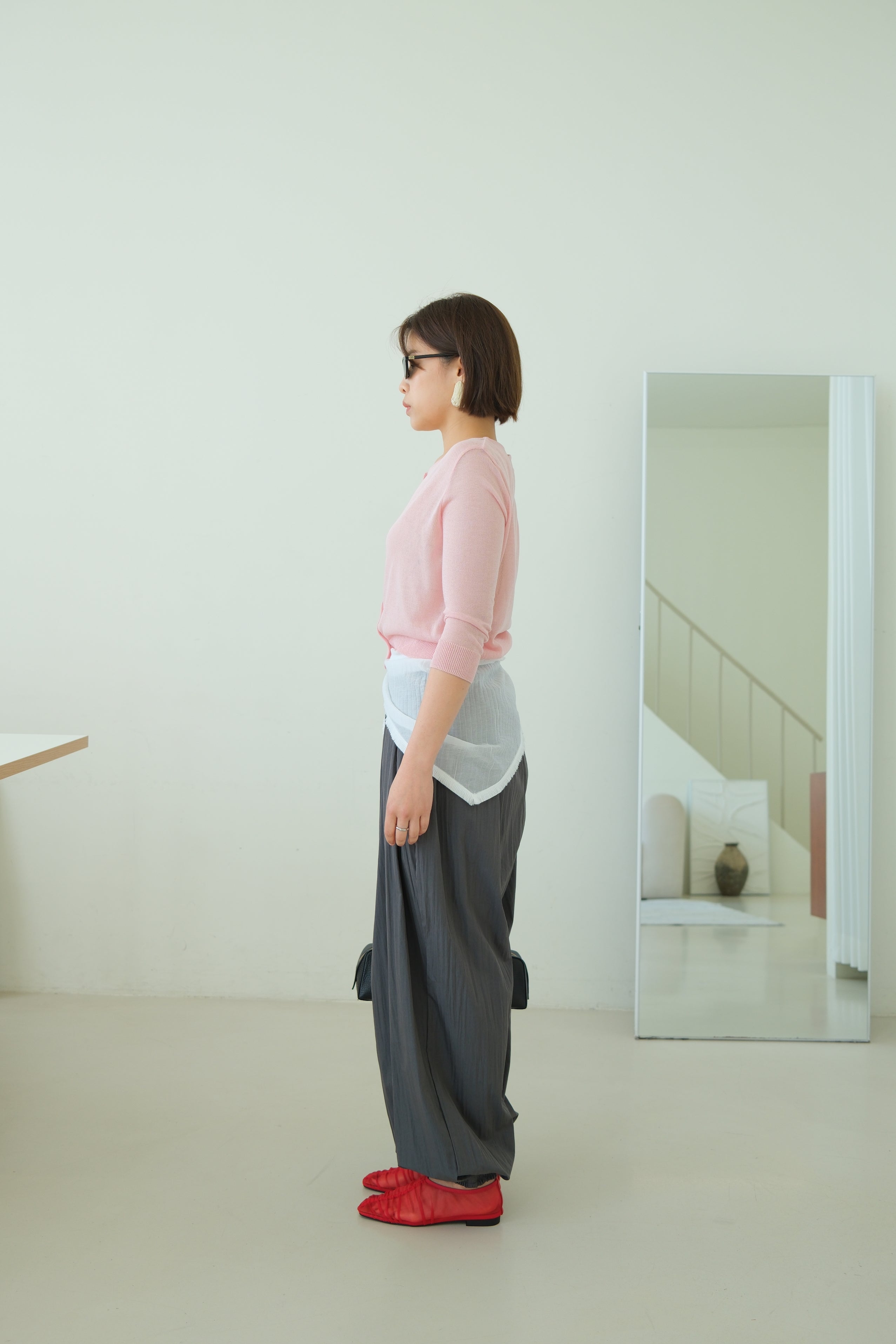 Airy Crop Cardigan