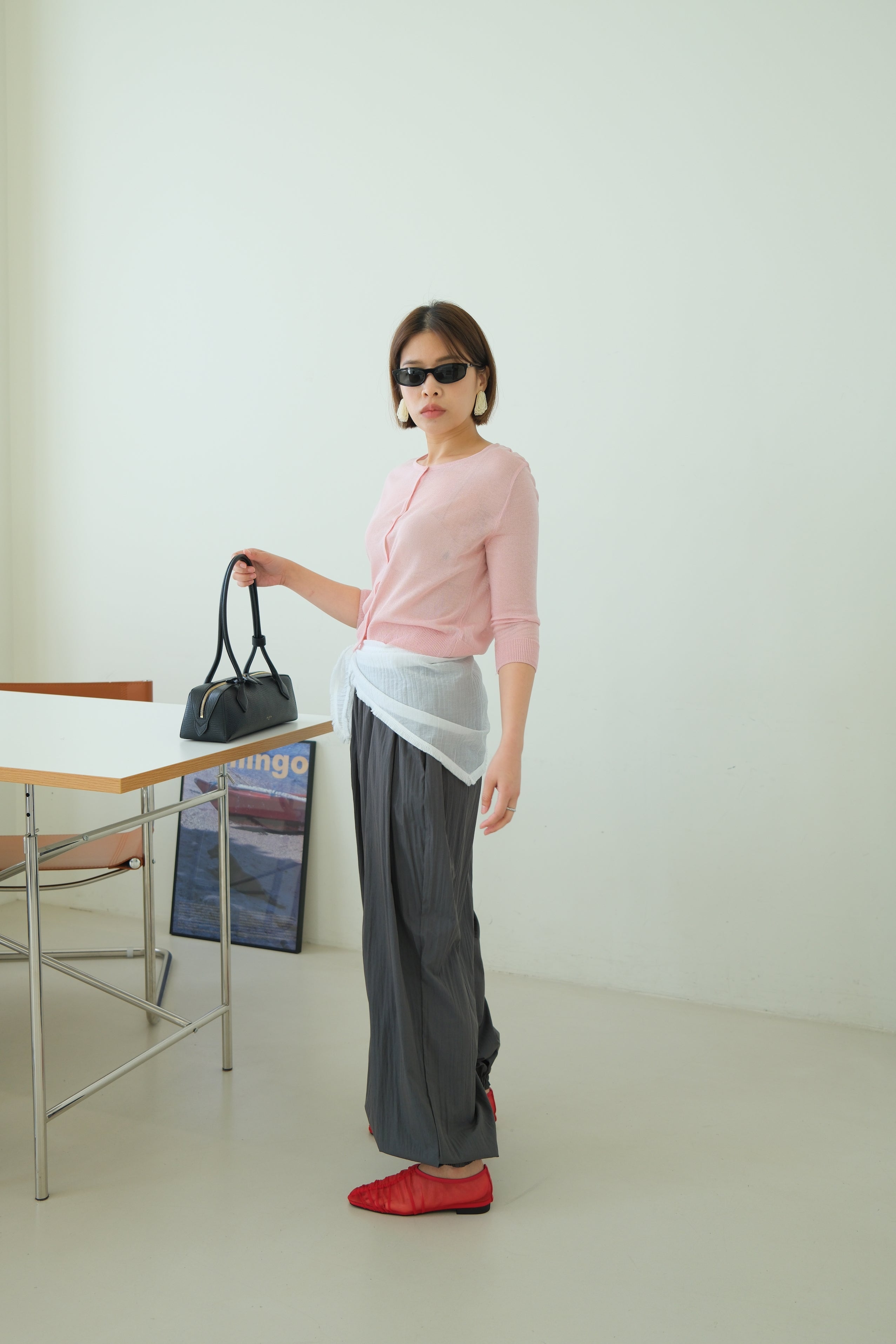 Airy Crop Cardigan