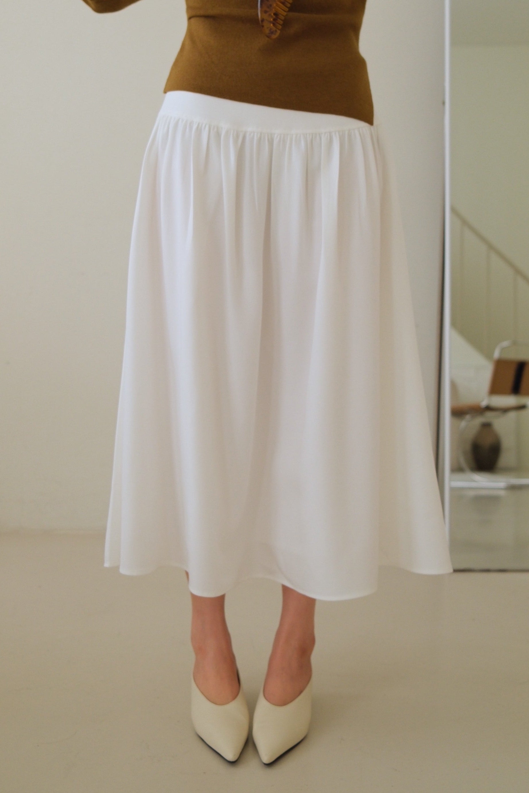 Yotei midi skirt