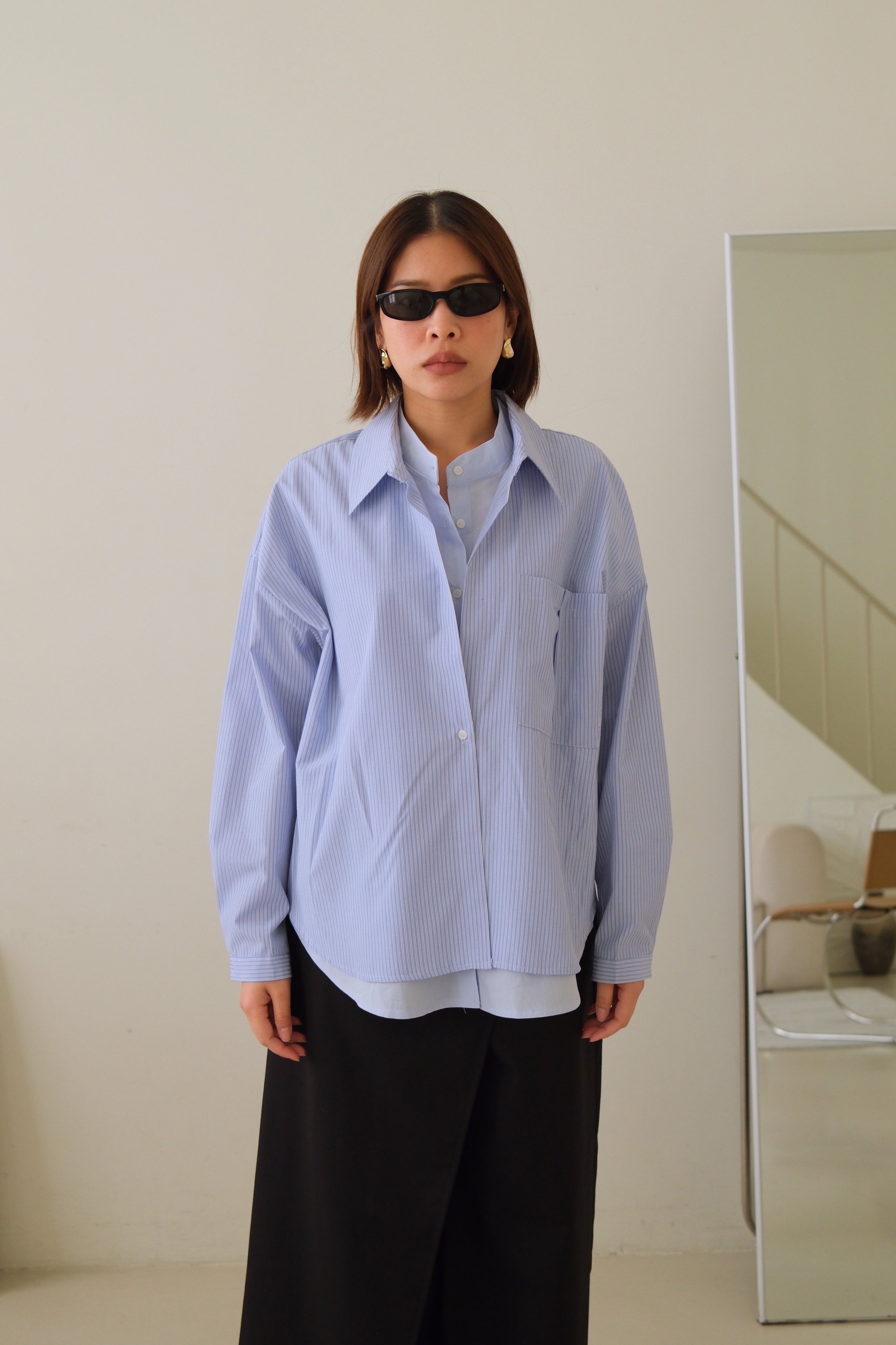 Shaw Double layer relax shirt