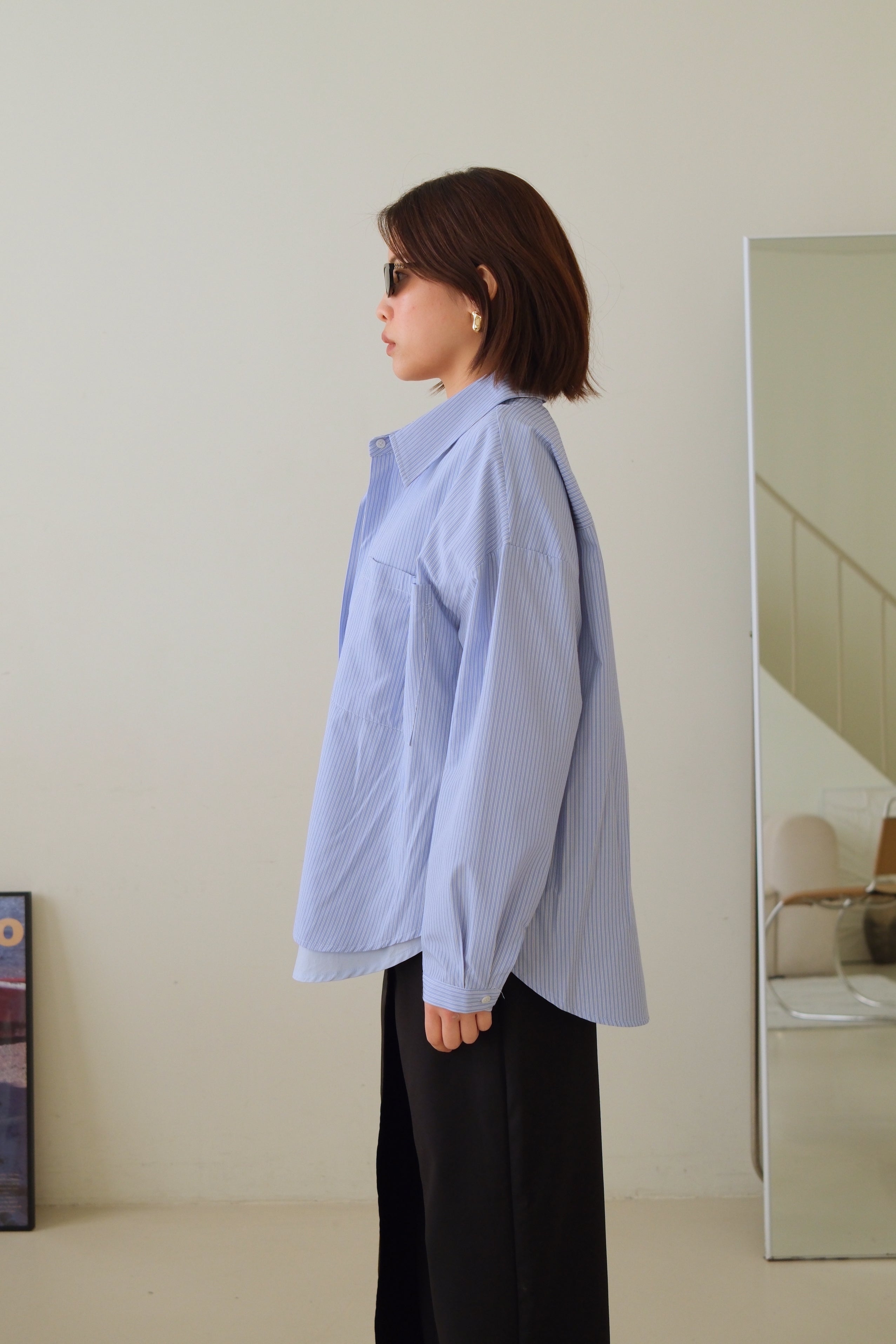 Shaw Double layer relax shirt