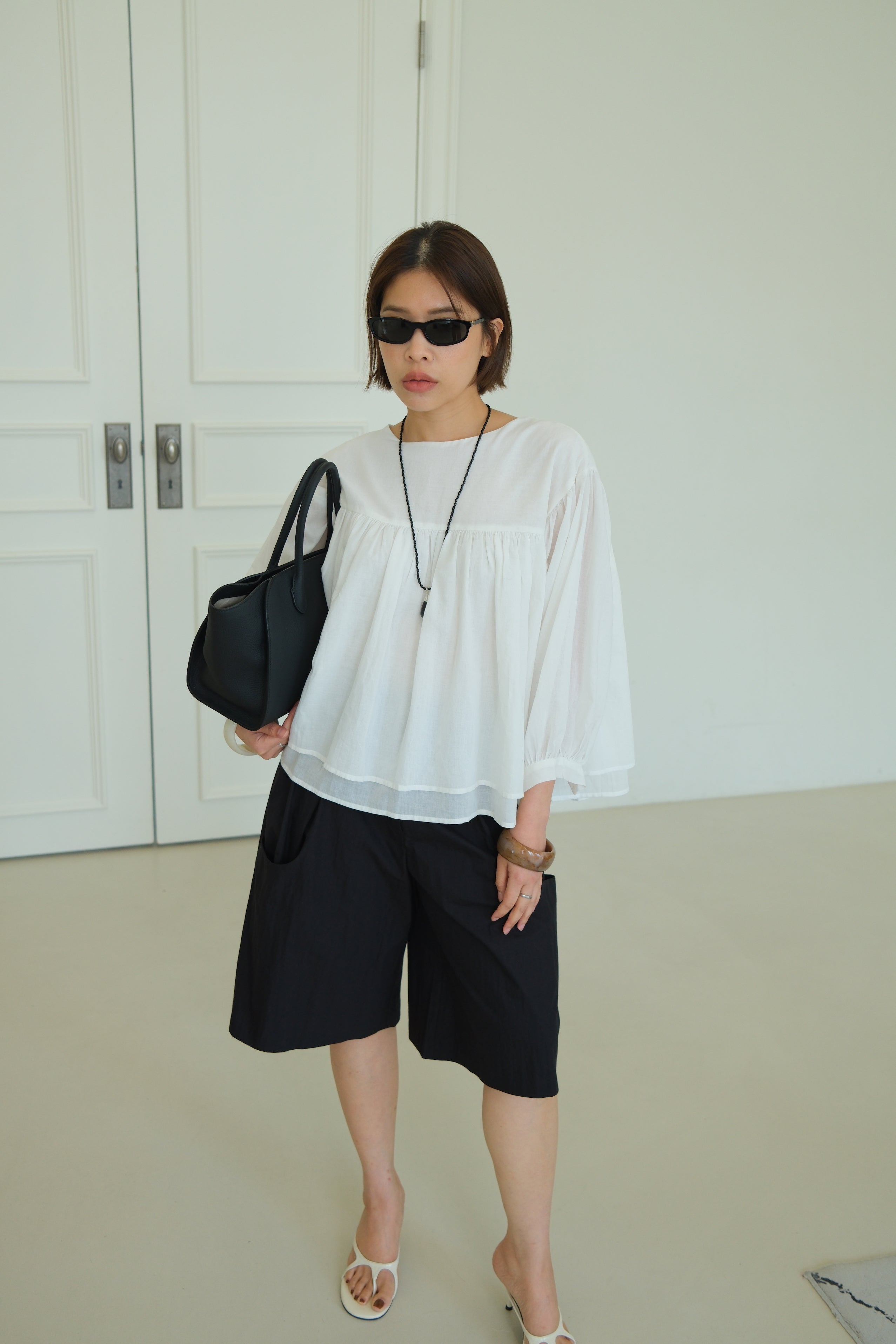 Riri Flowy Ruffle Blouse