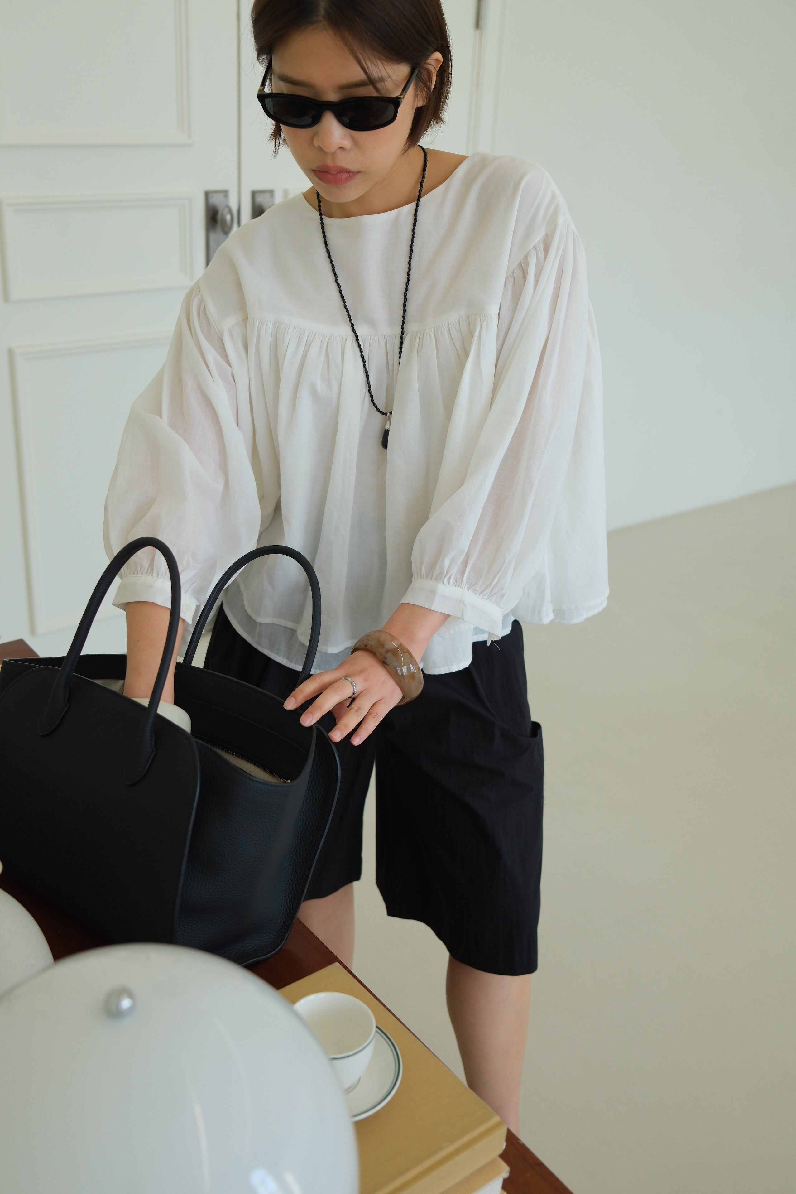 Riri Flowy Ruffle Blouse