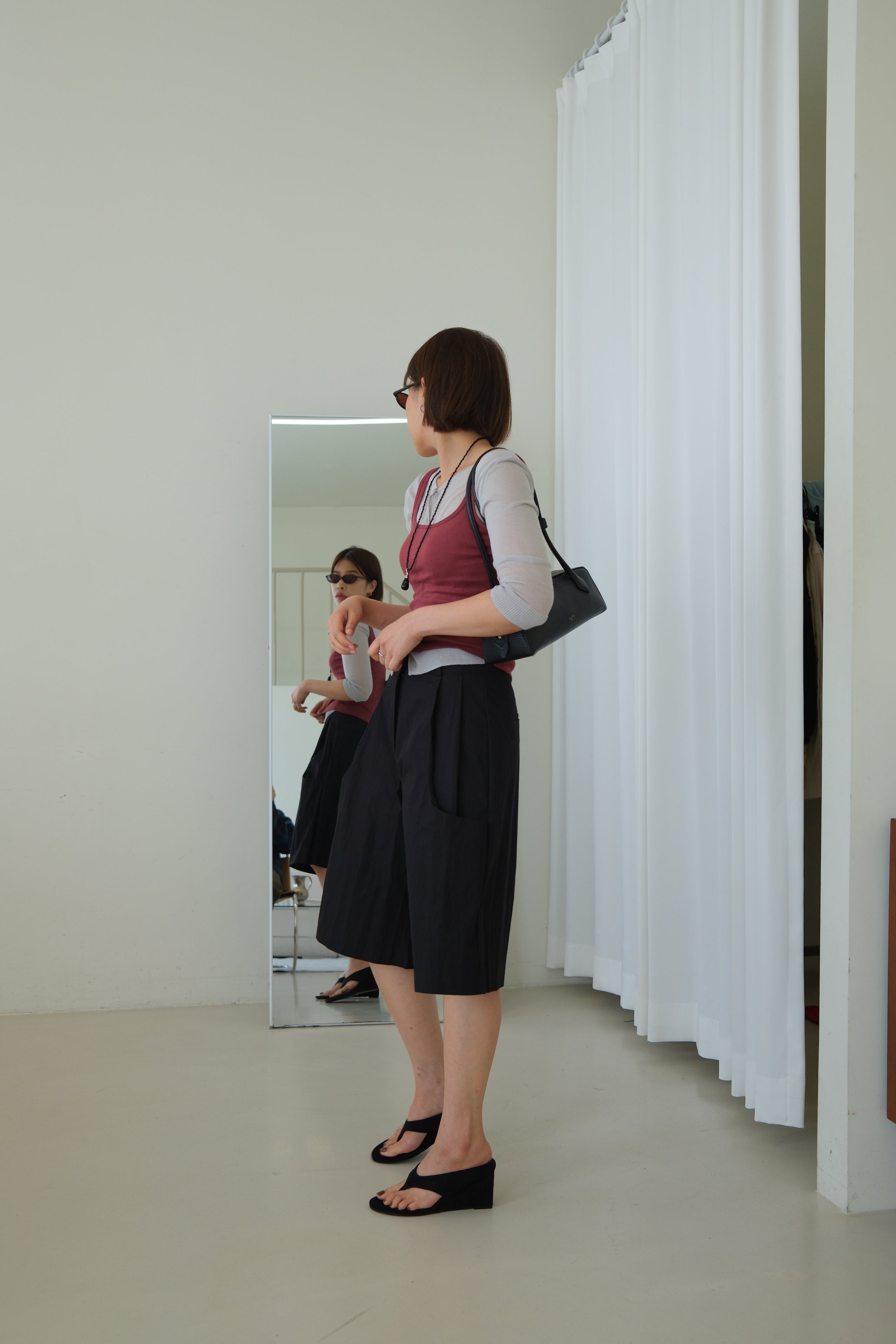 Auri Relax Nylon Shorts