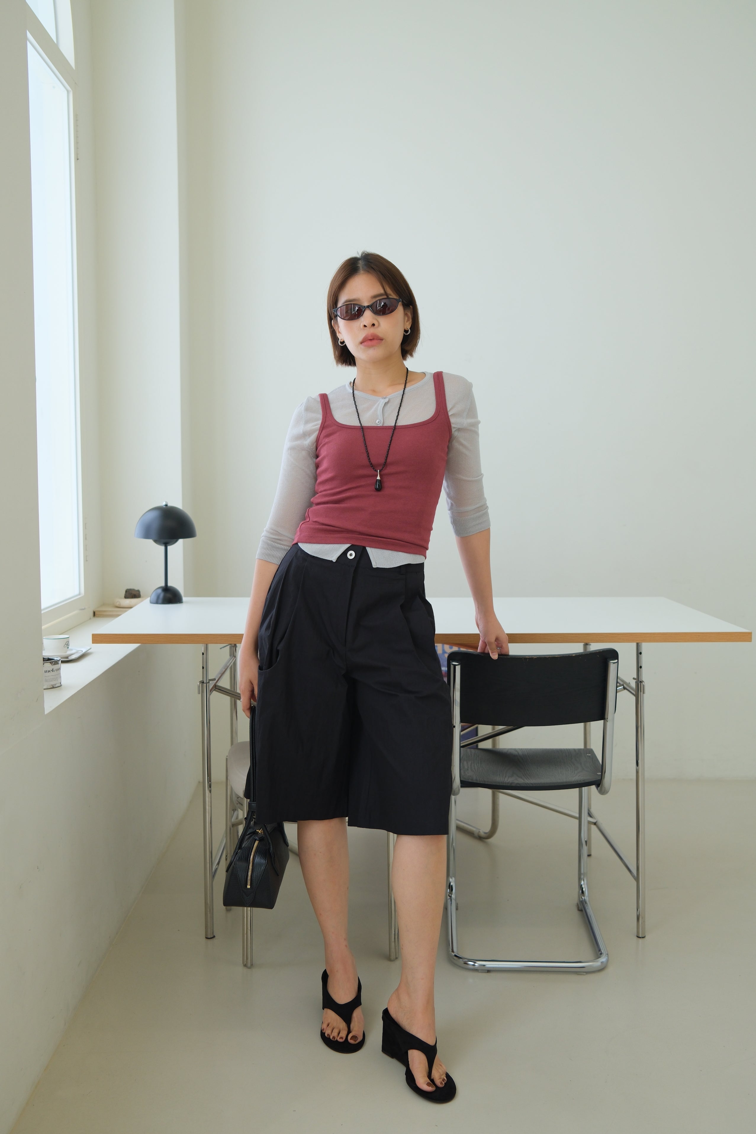 Auri Relax Nylon Shorts