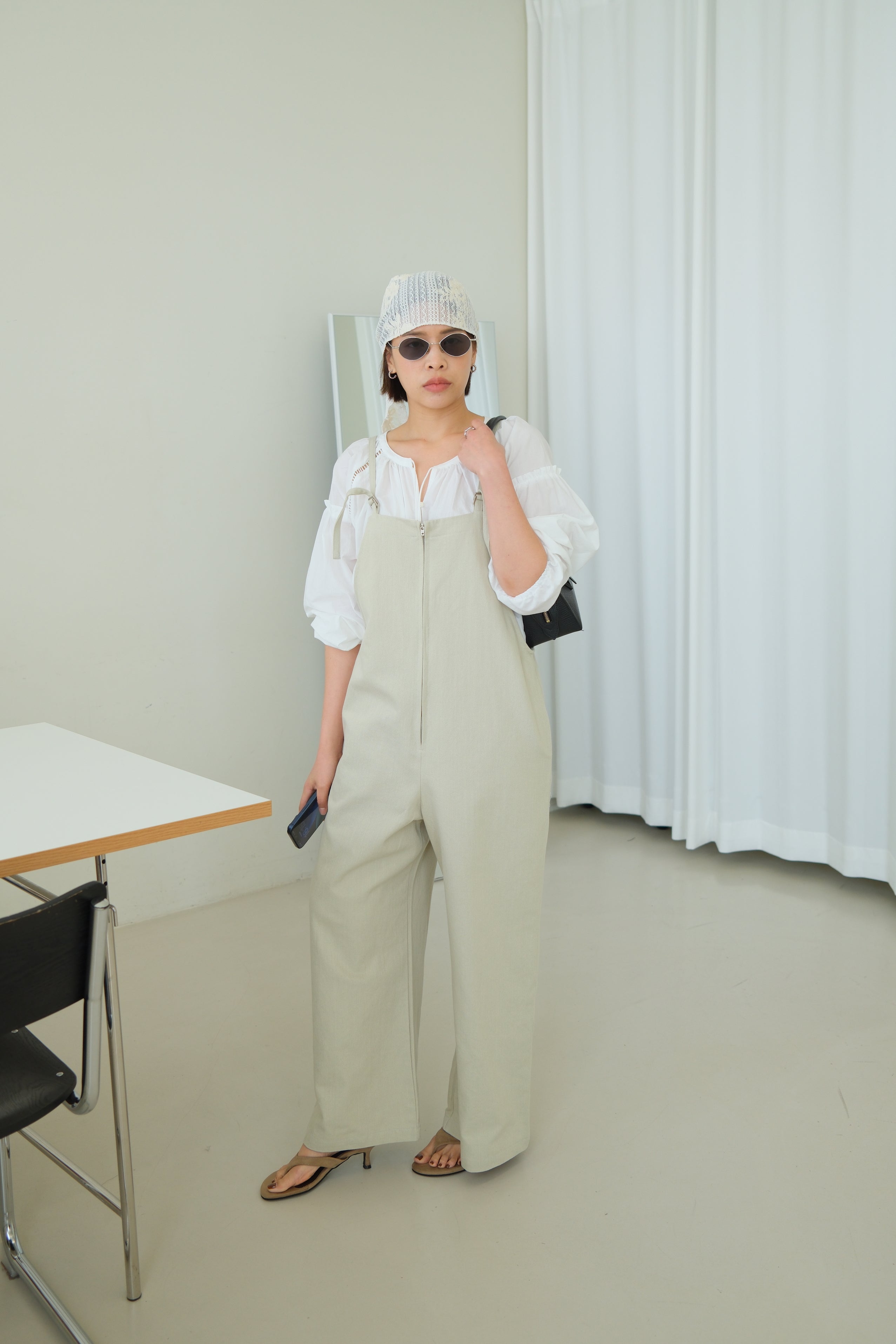 zip-up Urban Overalls