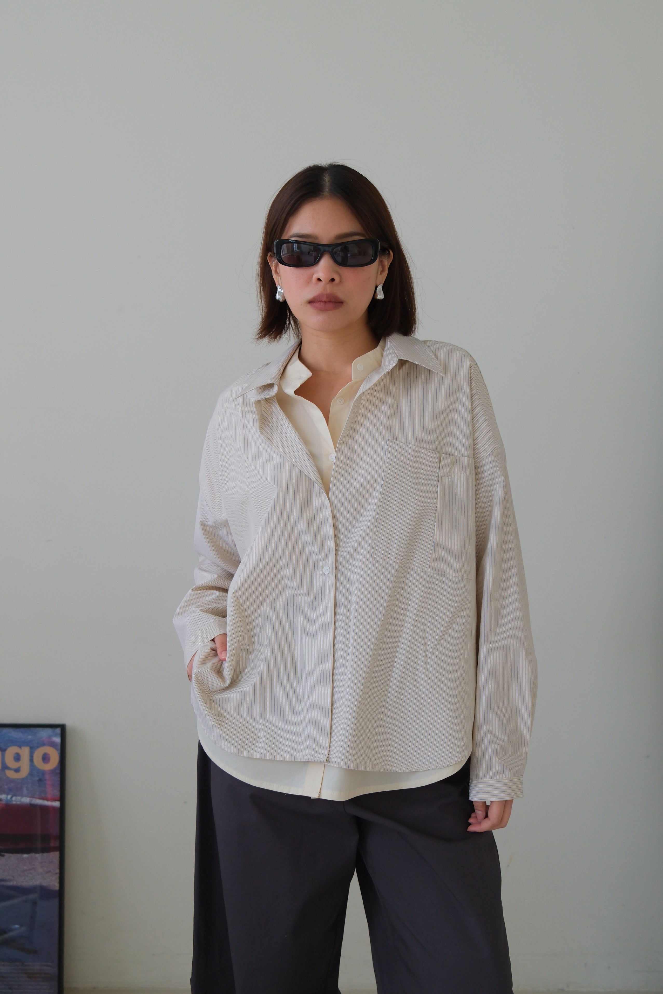 Shaw Double layer relax shirt