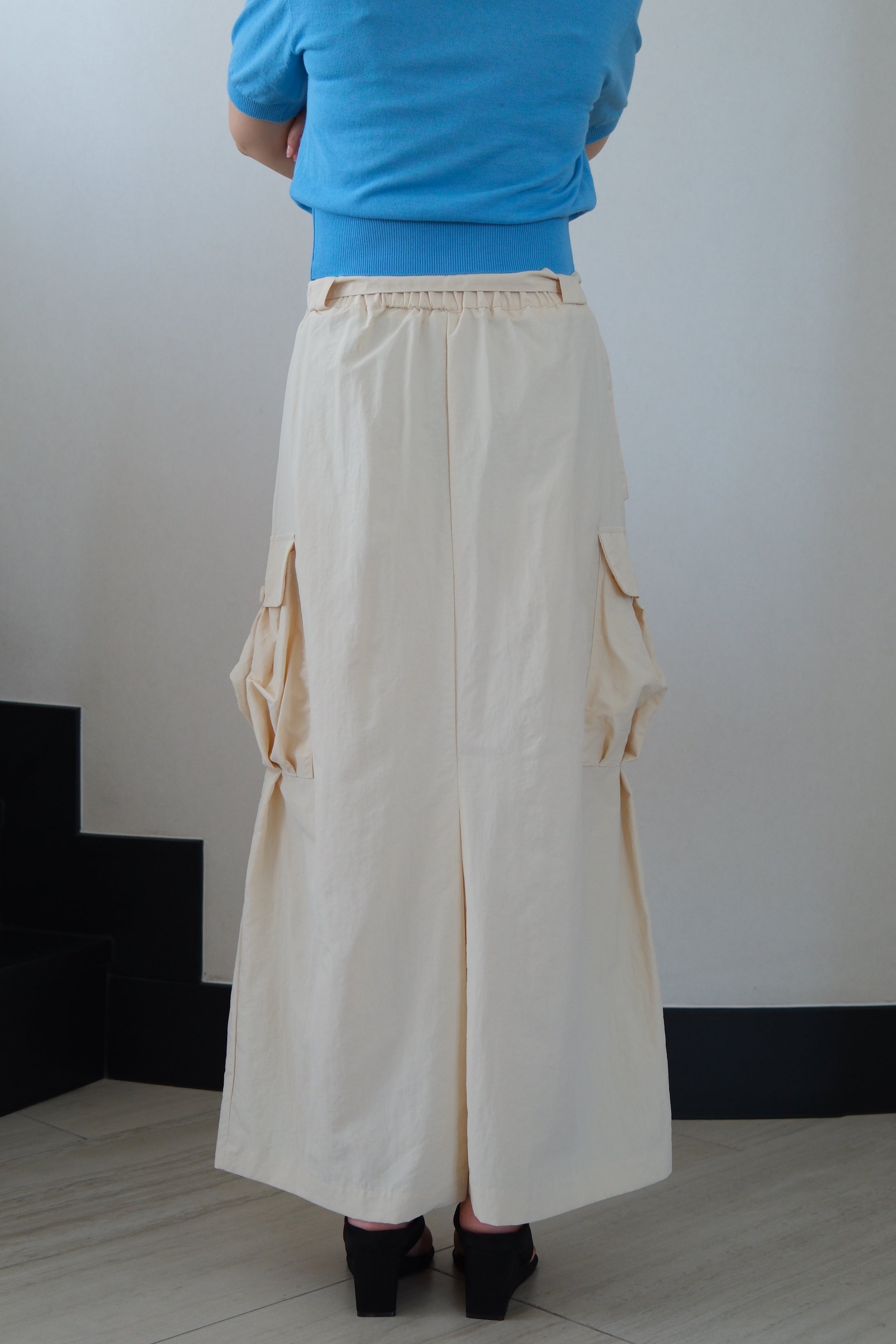 Nelly Utility Nylon Skirt