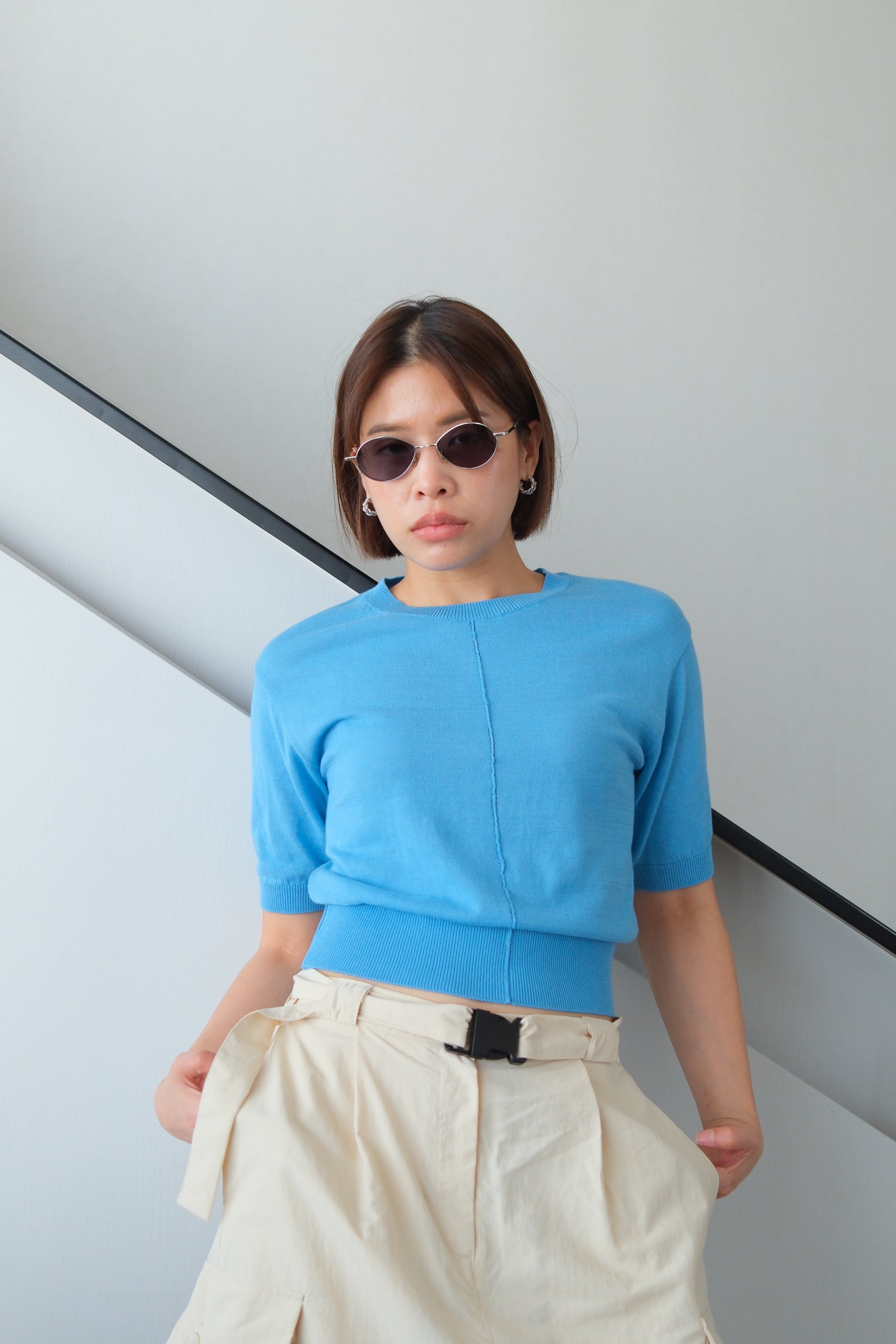 Rue Light Knit Blouse