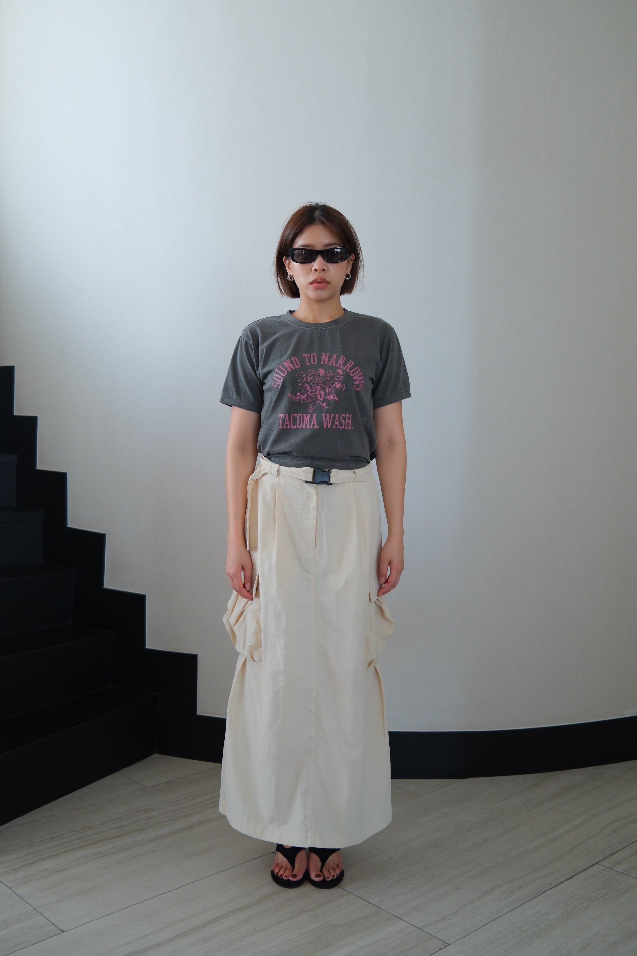 Runa Washed Crop Tee