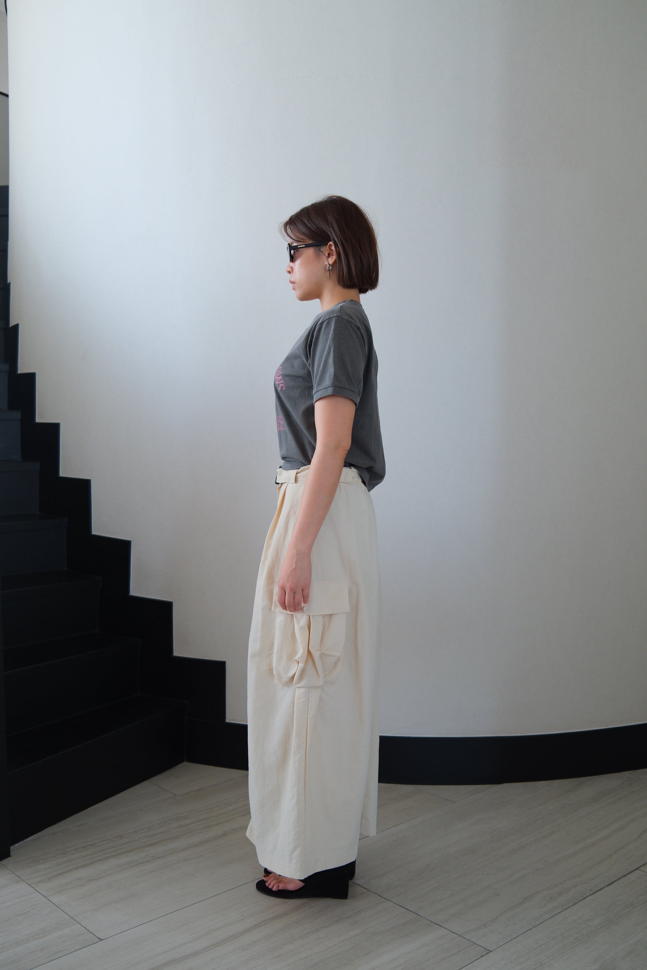 Runa Washed Crop Tee