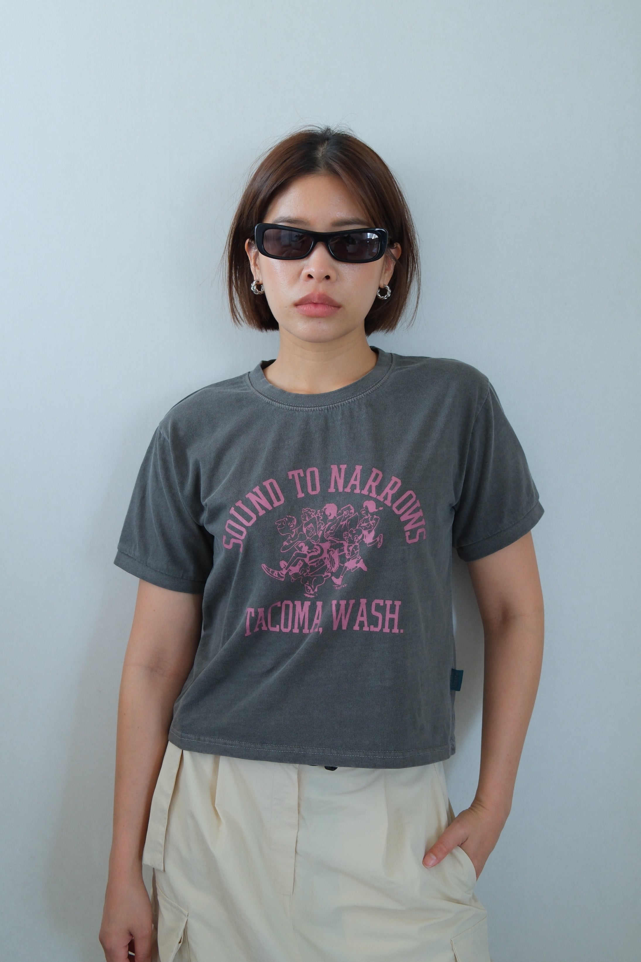 Runa Washed Crop Tee