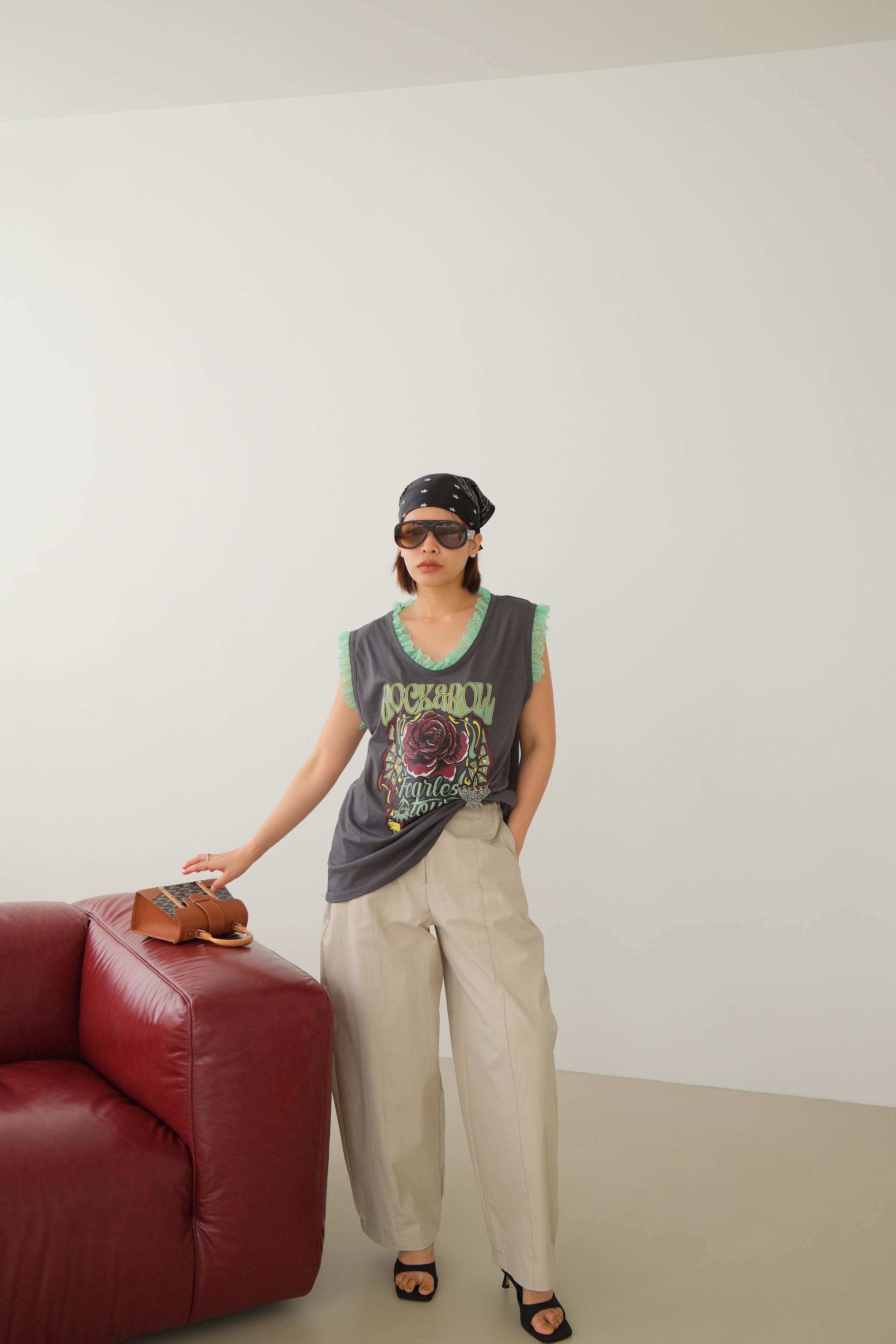 Contrast Romance Tank