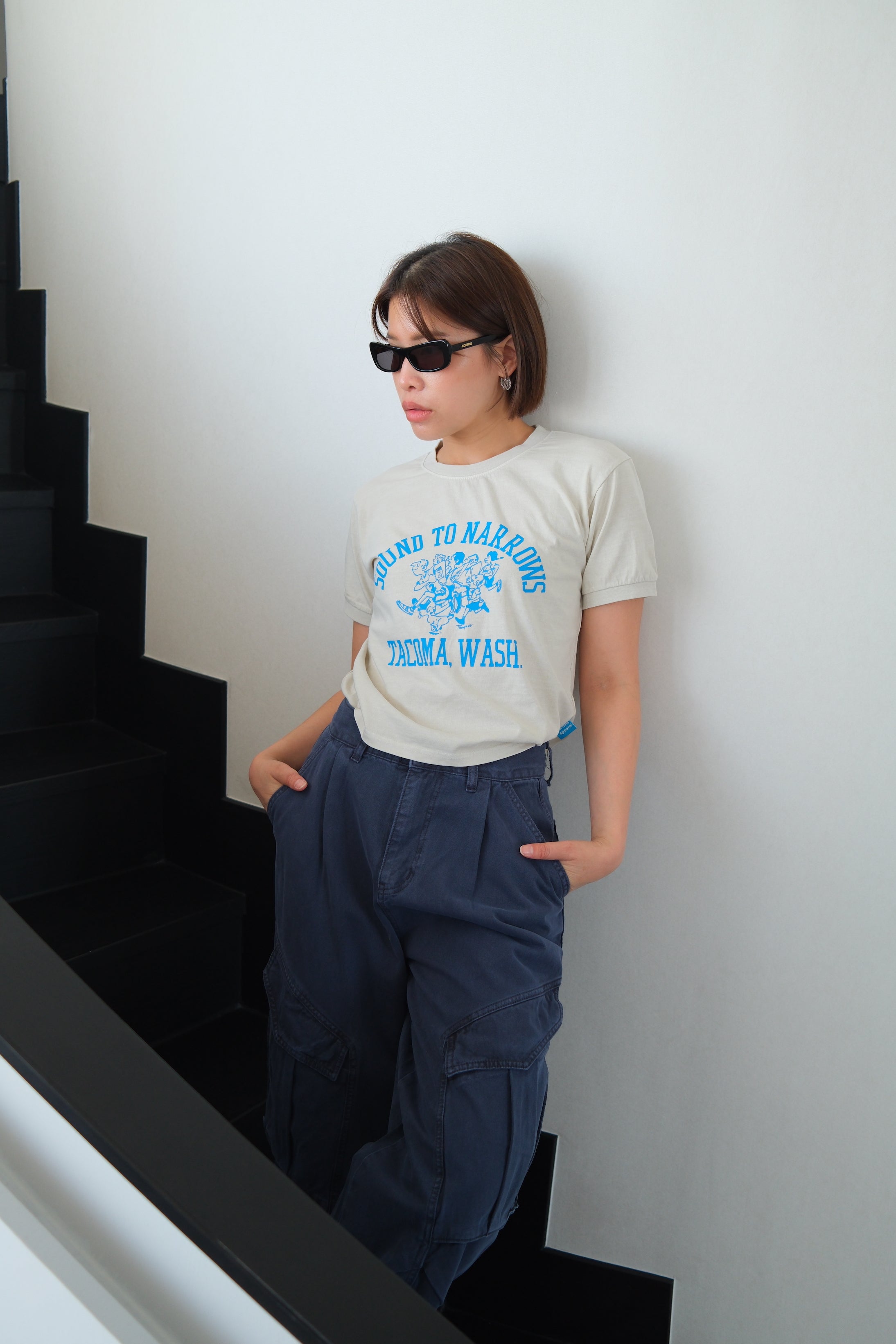 Runa Washed Crop Tee