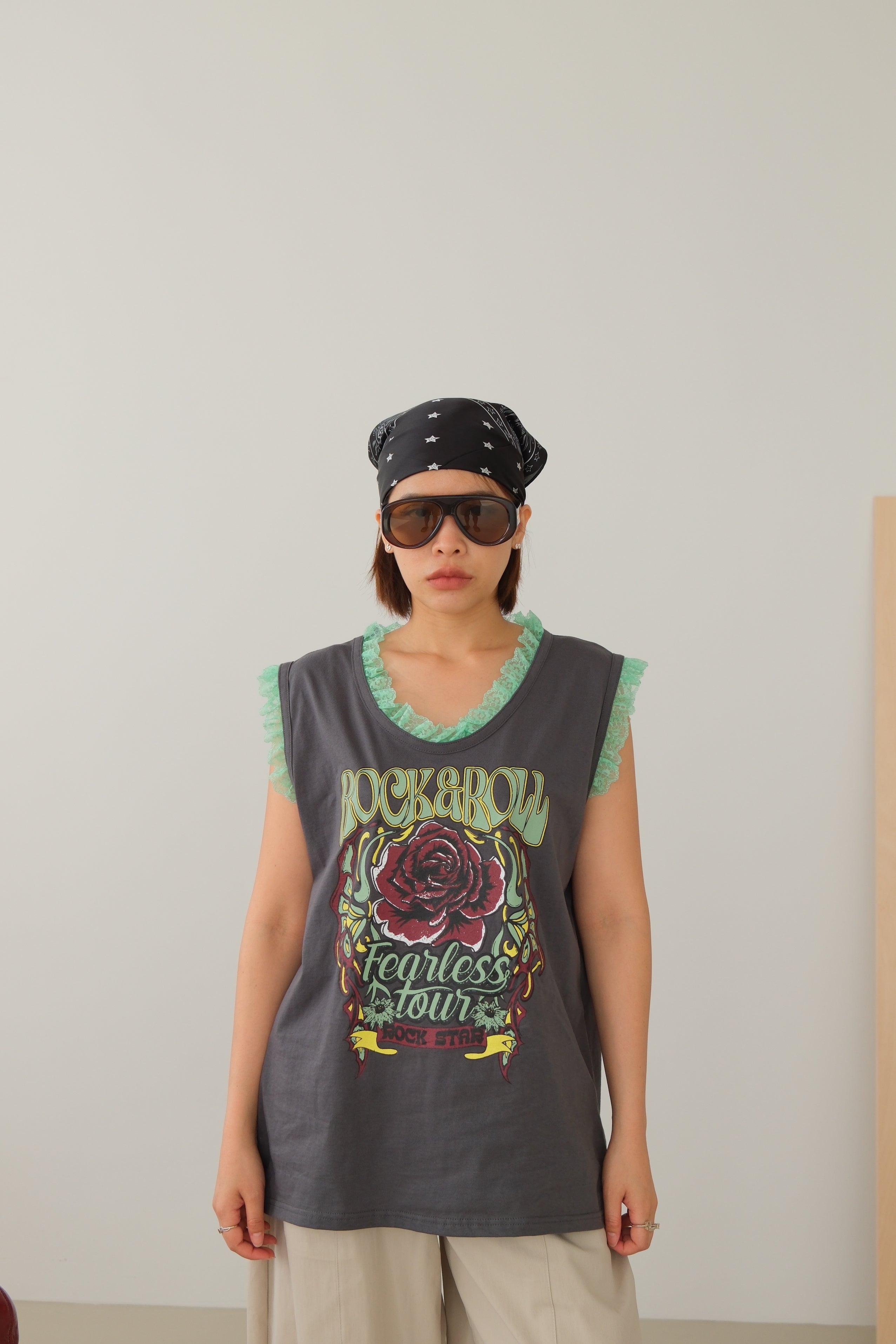 Contrast Romance Tank