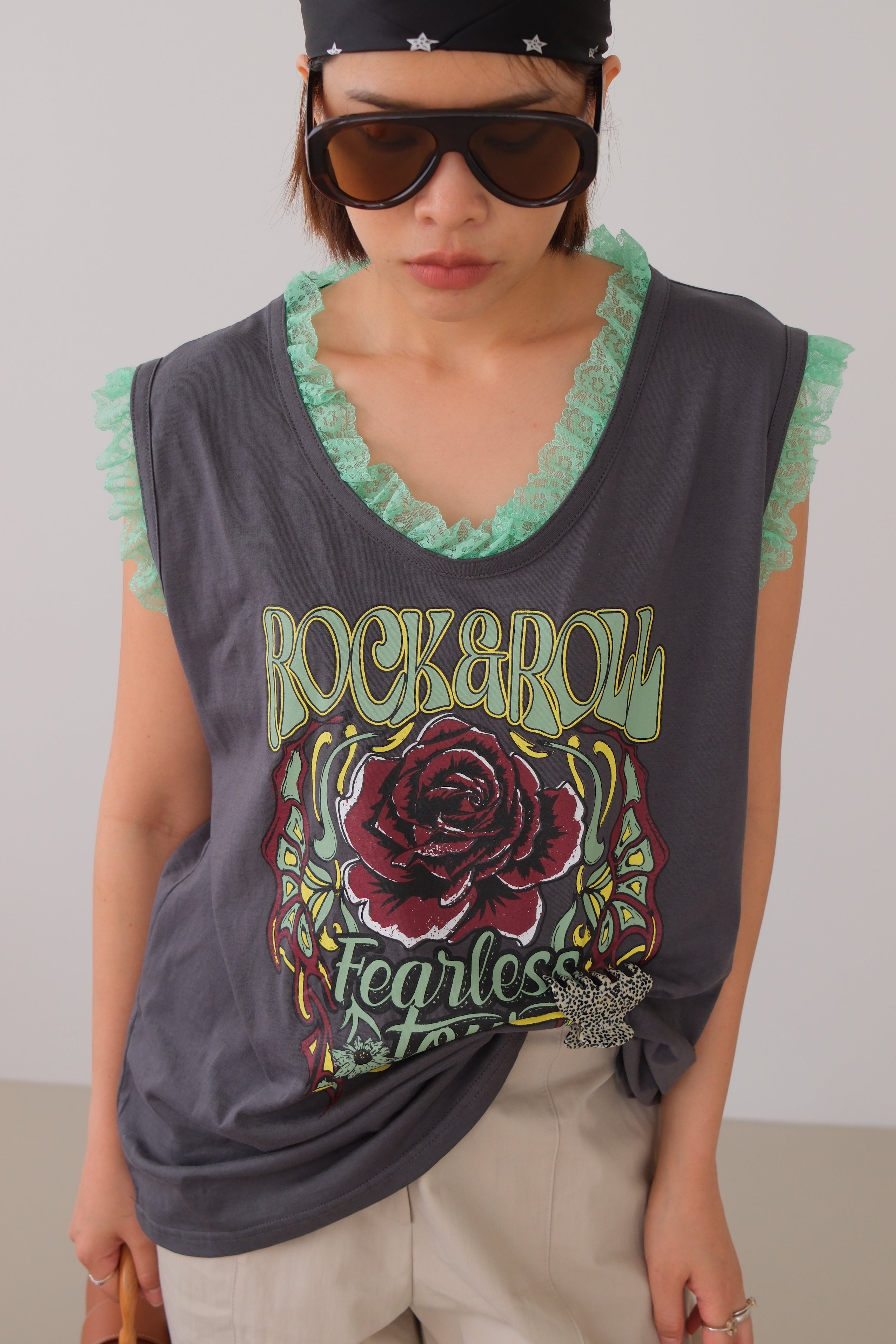 Contrast Romance Tank
