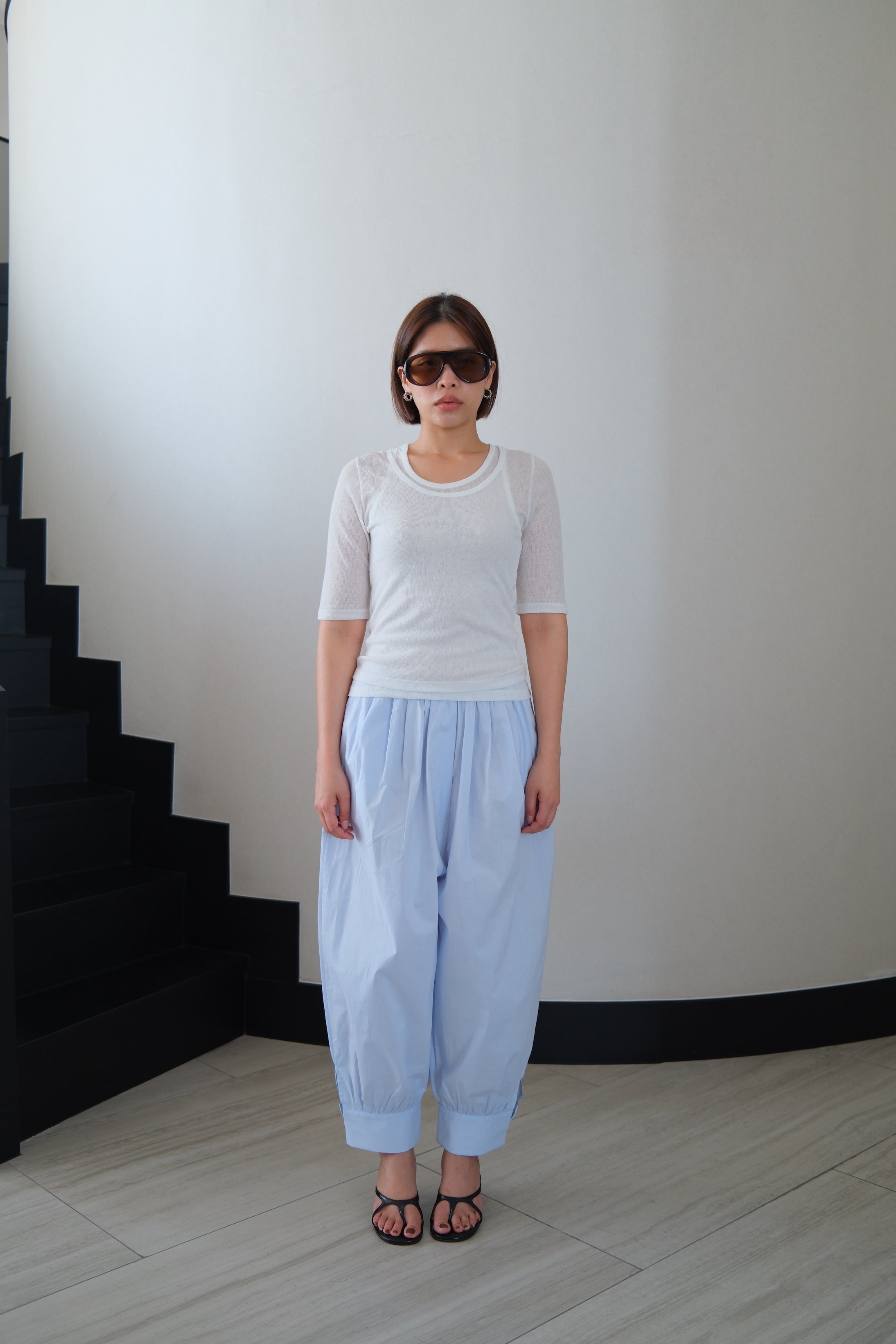 Cloud Cotton Harem Pants
