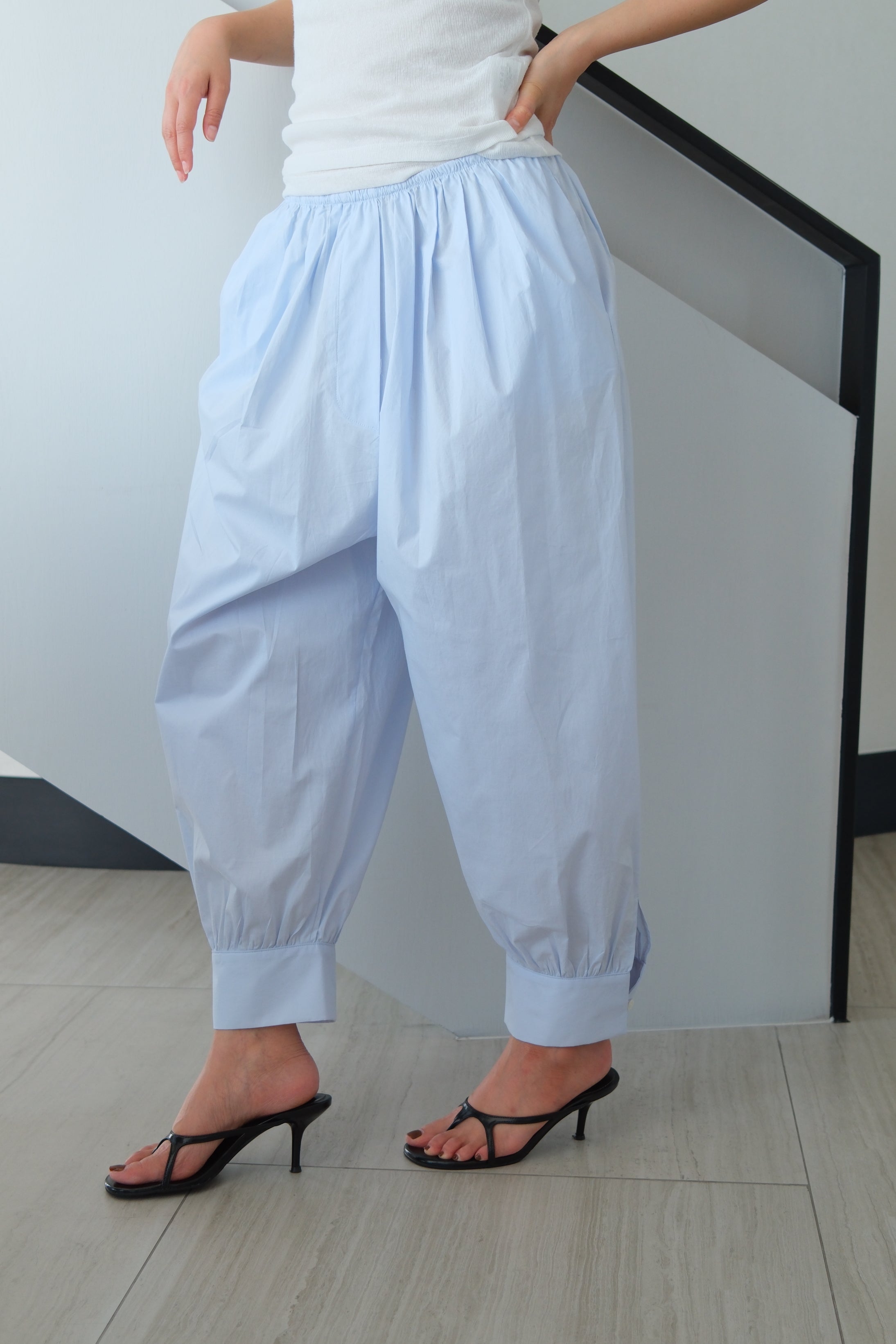 Cloud Cotton Harem Pants