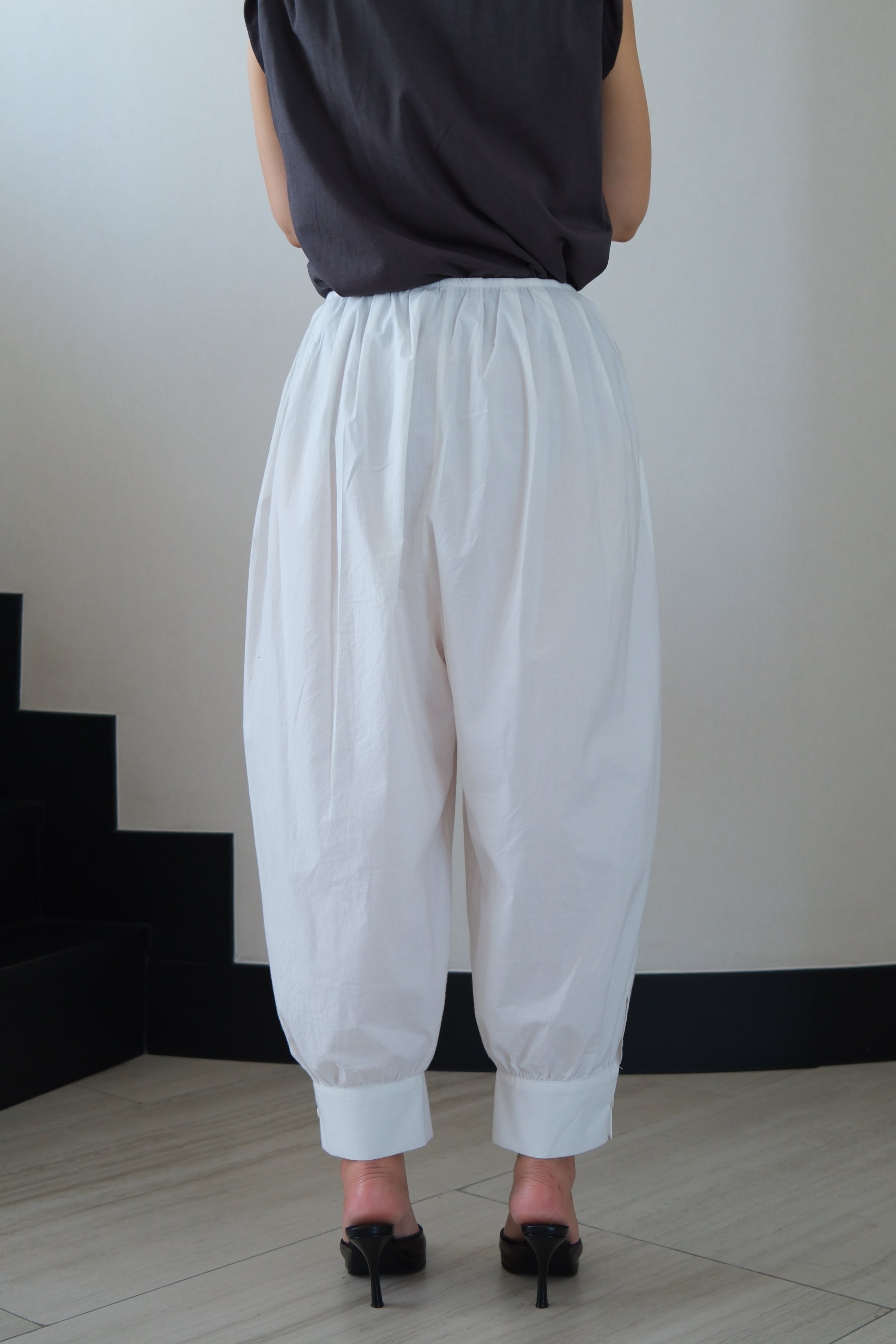 Cloud Cotton Harem Pants