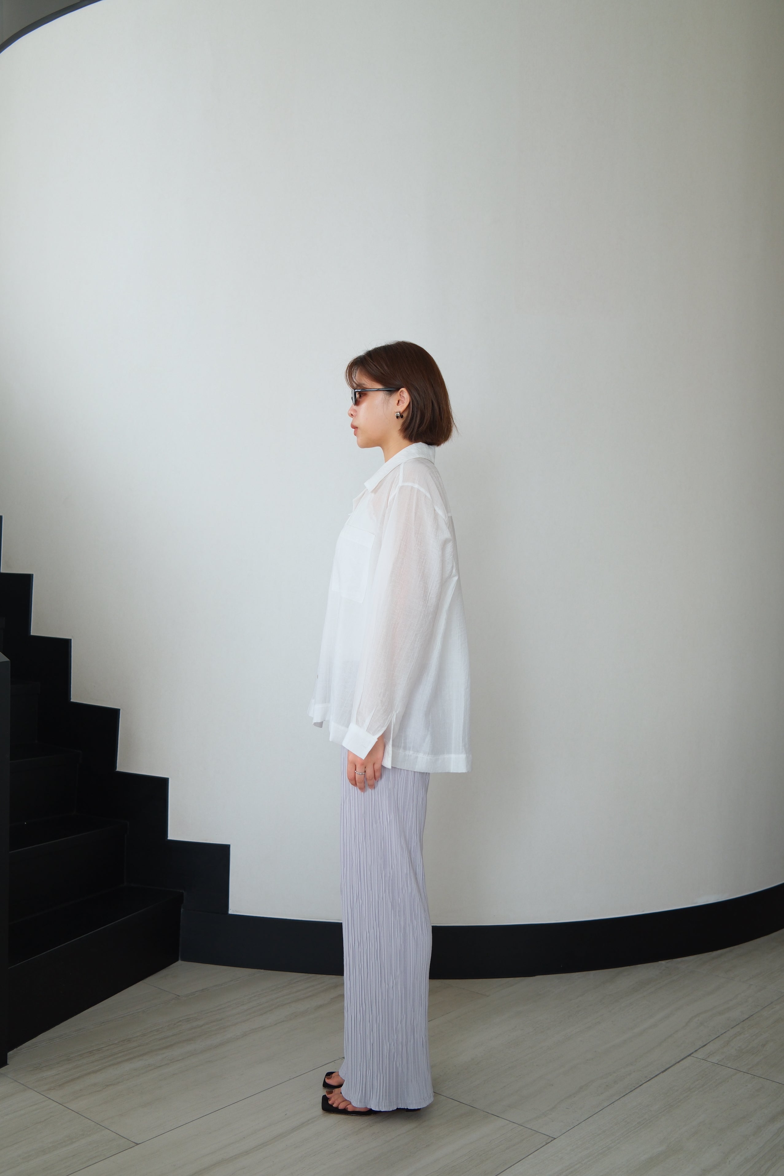 Hanni Pleated Flare Pants