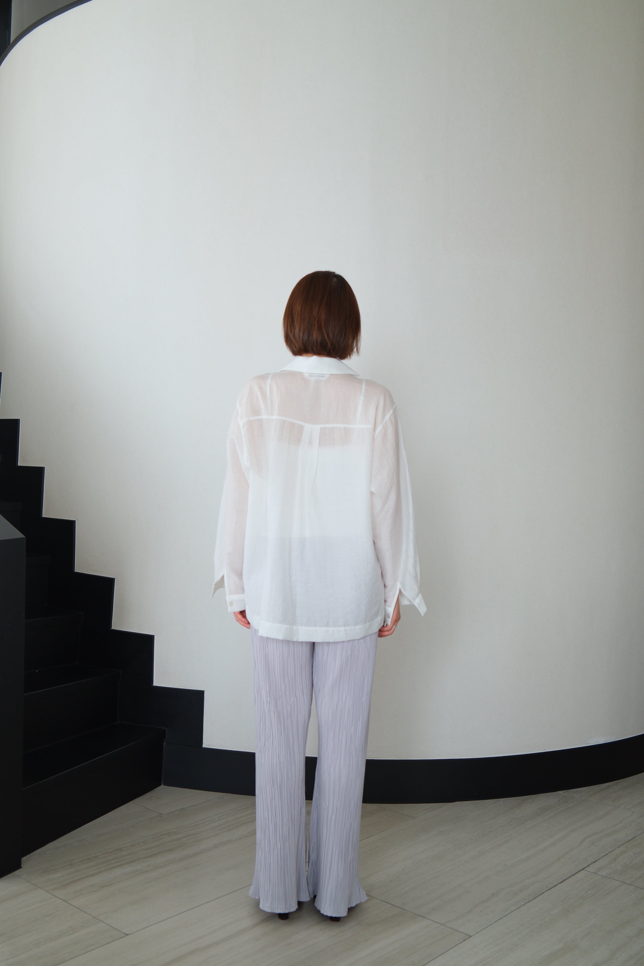 Vivienne Crushed Satin Shirt