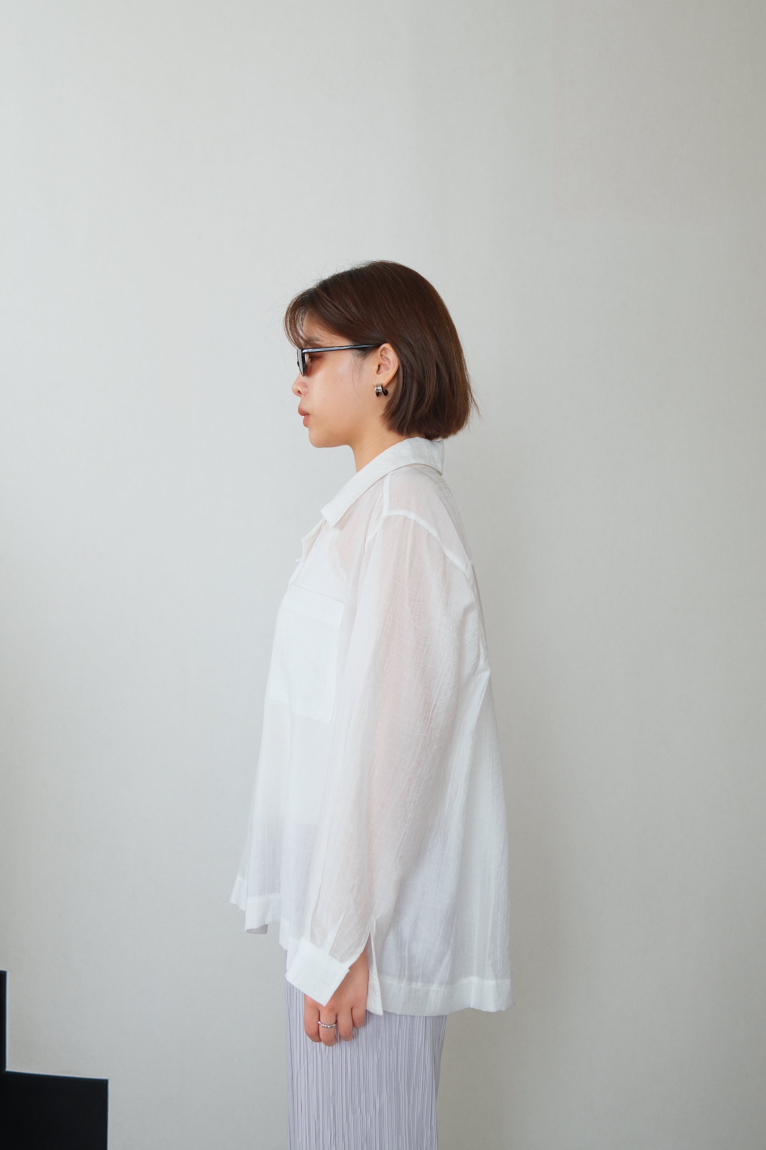 Vivienne Crushed Satin Shirt