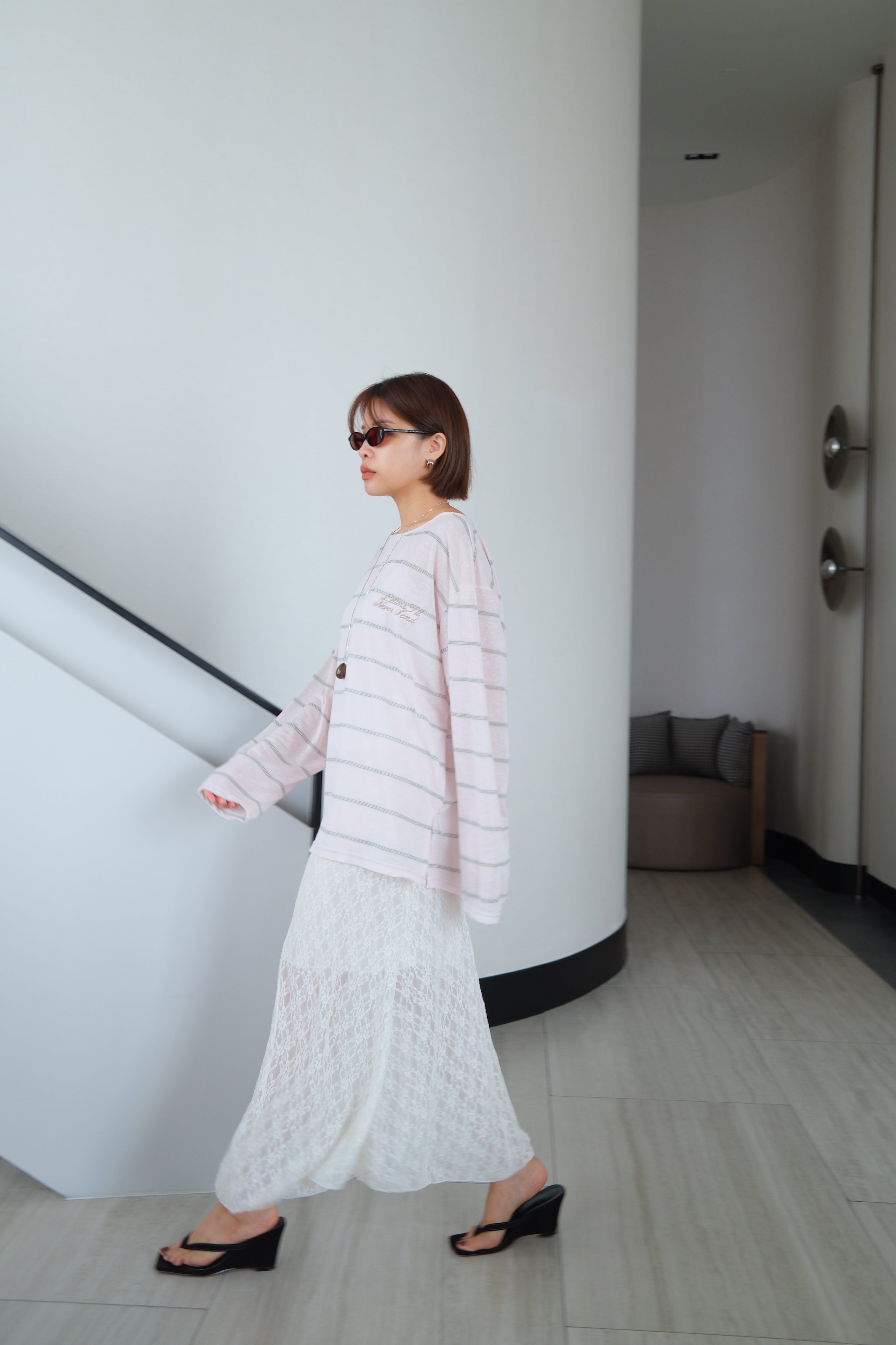Mina Relaxed Stripe Blouse