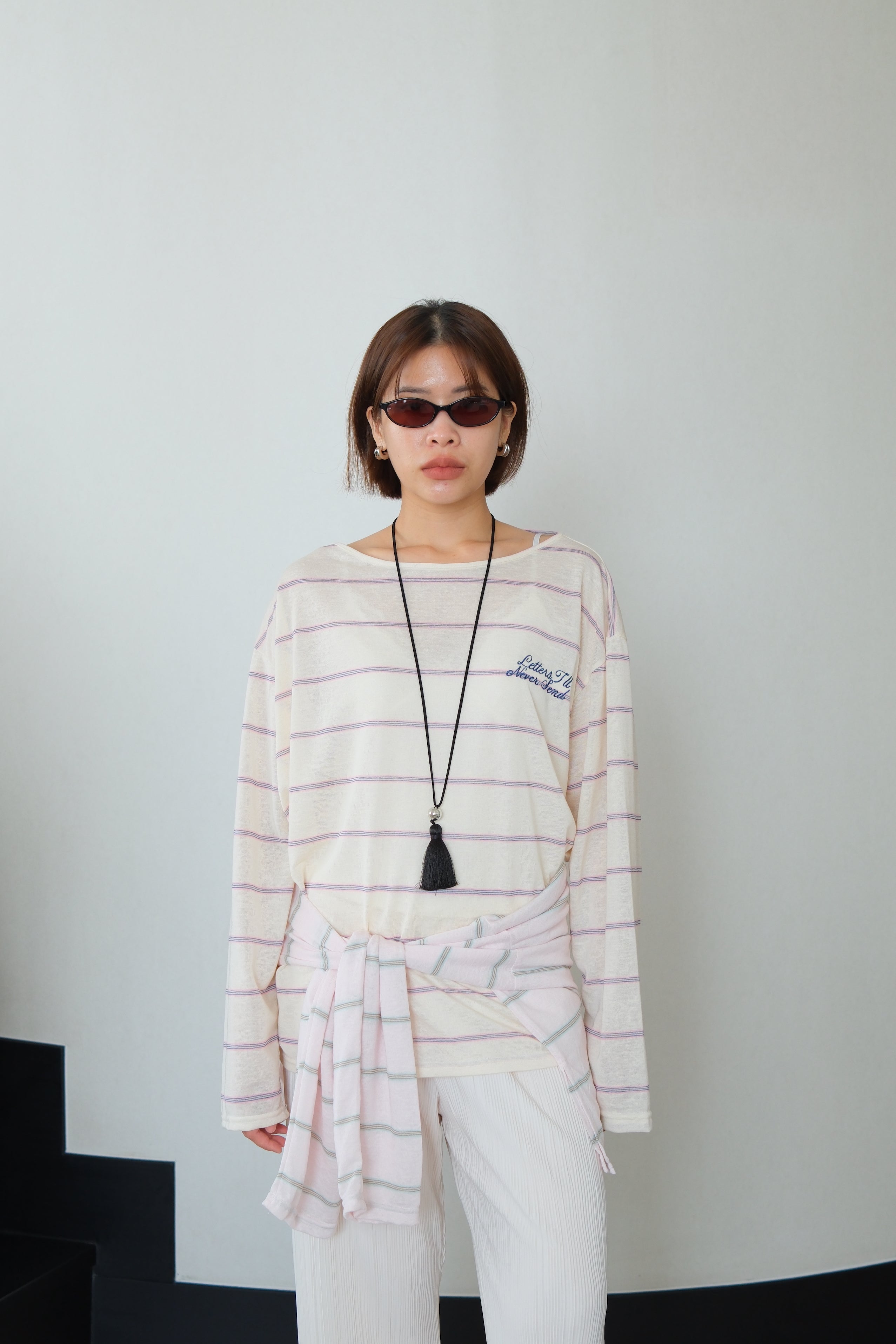 Mina Relaxed Stripe Blouse