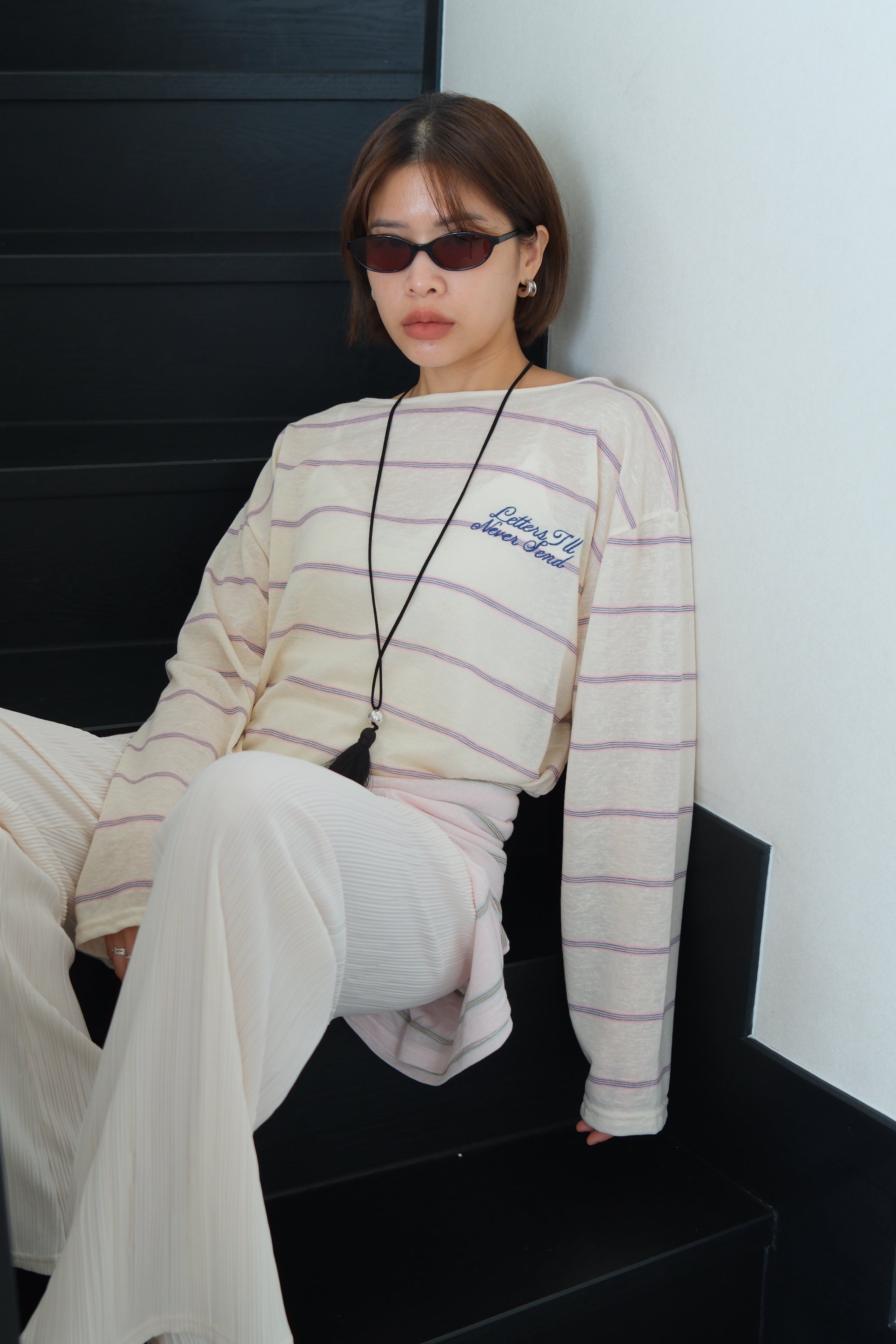 Mina Relaxed Stripe Blouse