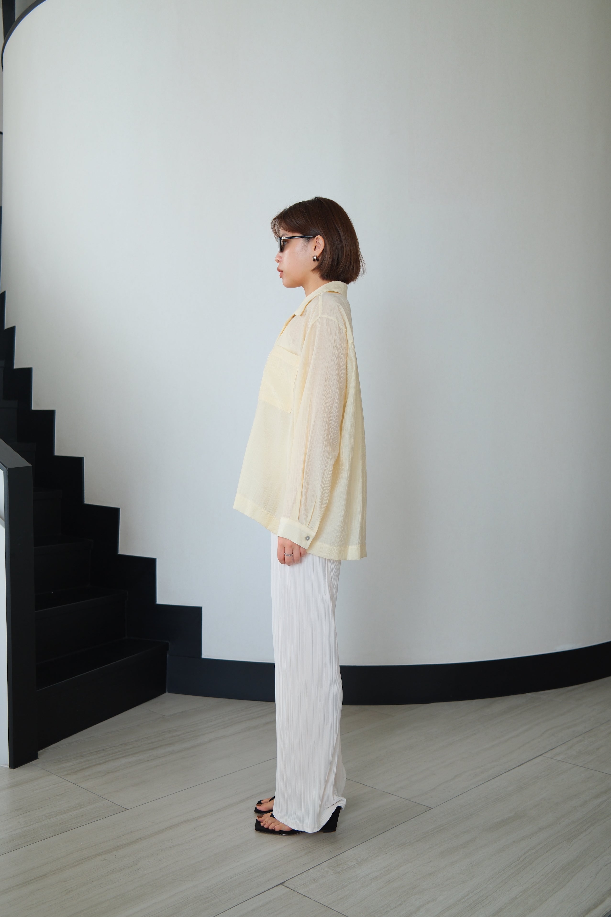 Vivienne Crushed Satin Shirt