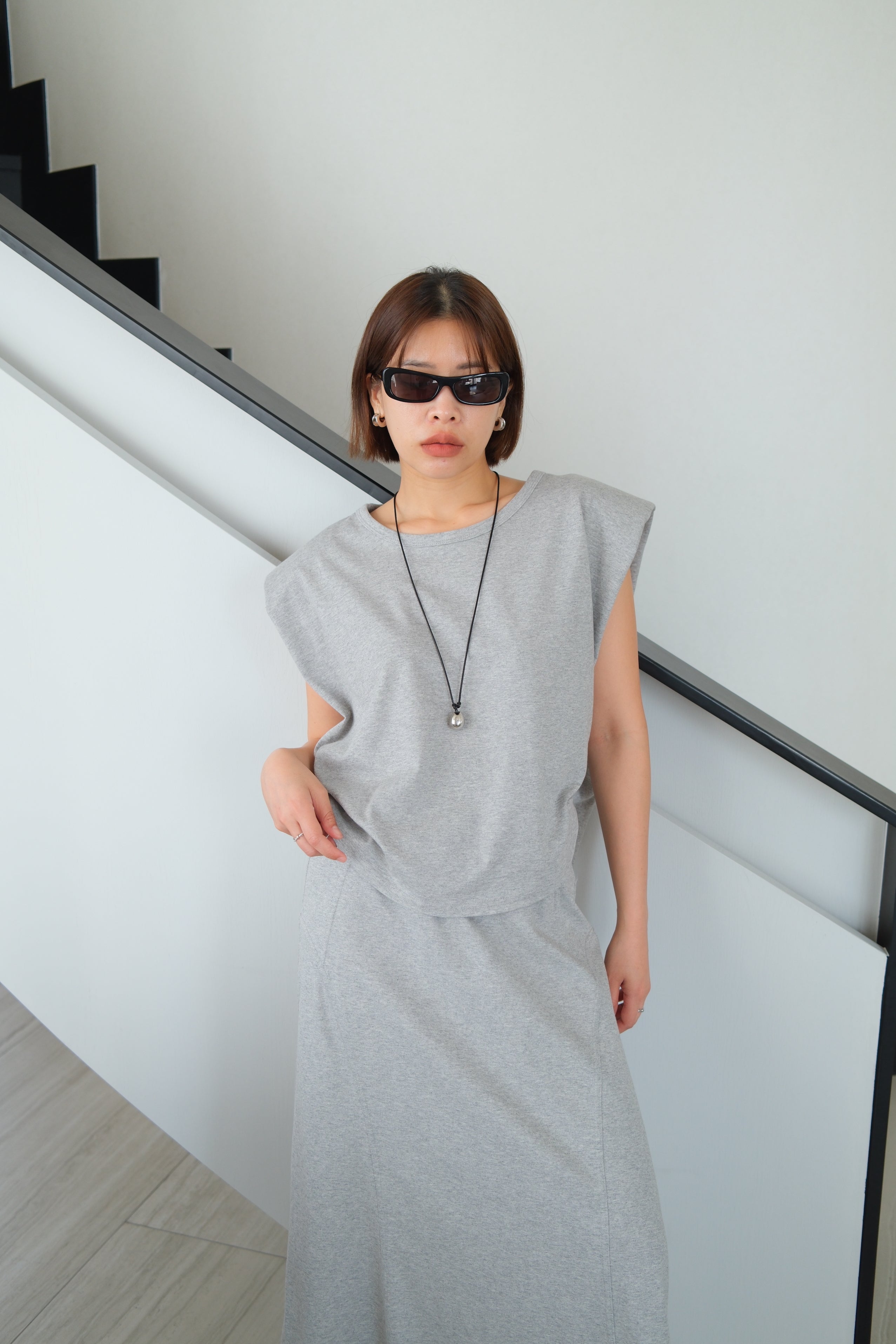 Boxy Edge Tank top
