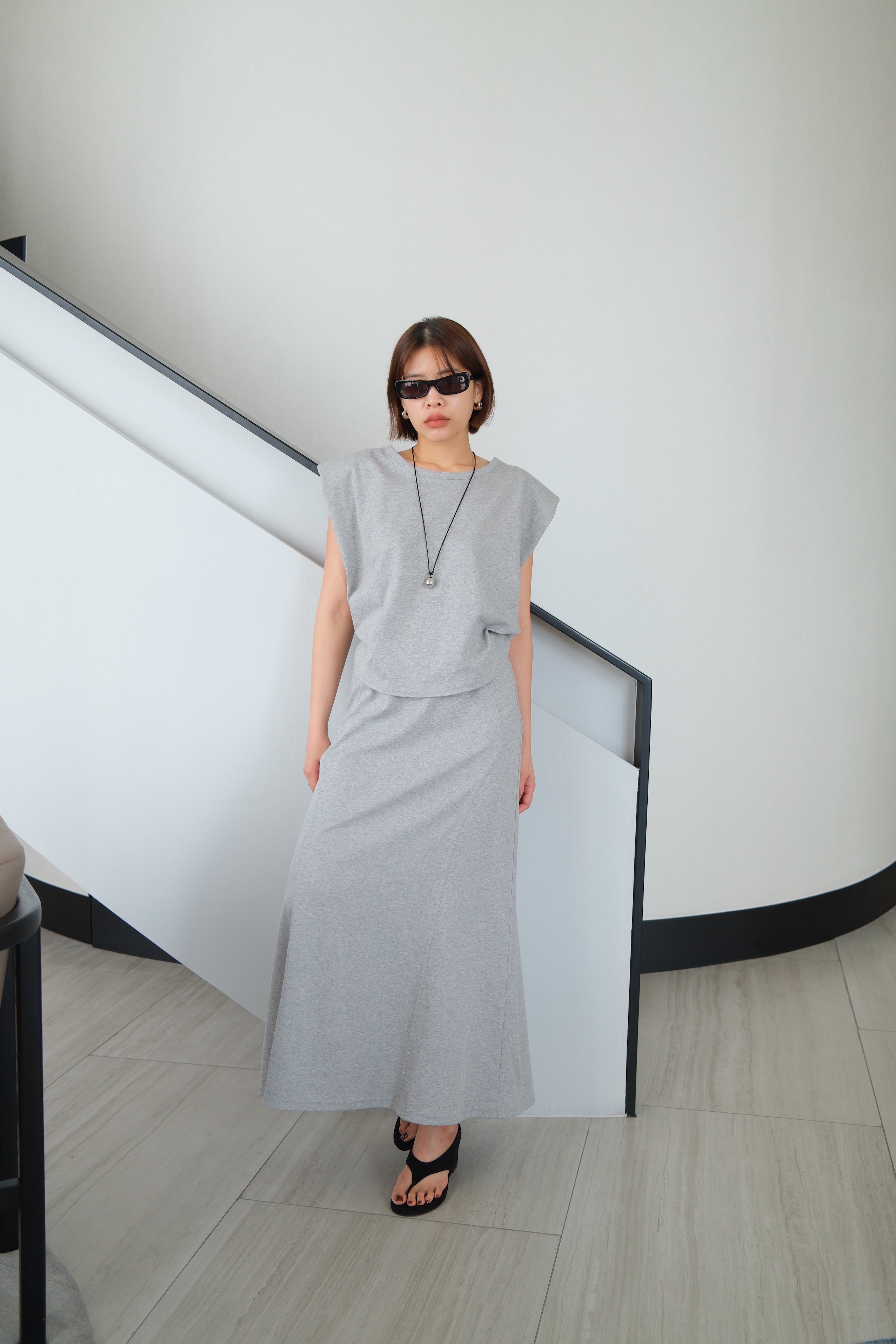 Boxy Edge Tank top