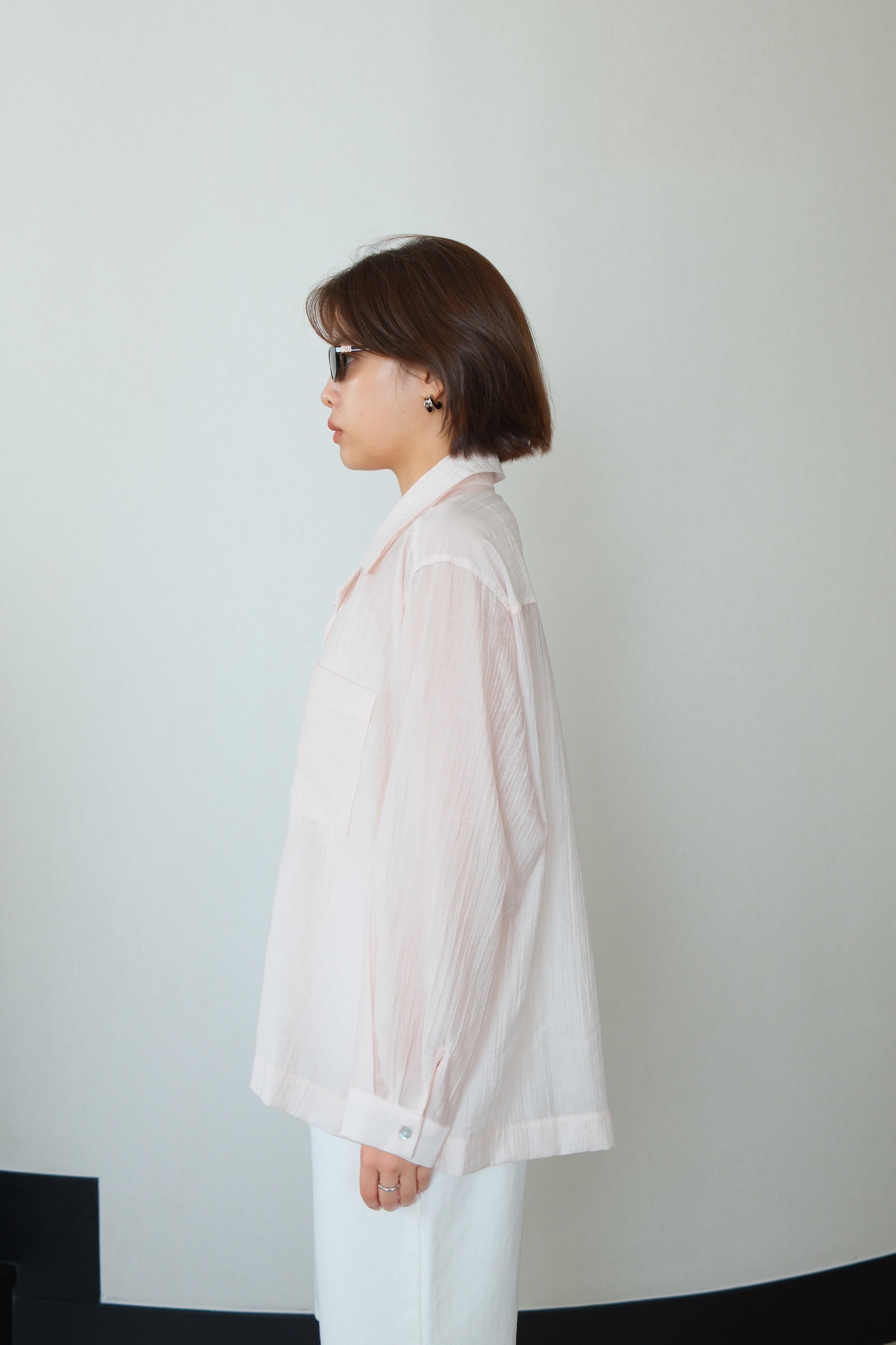 Vivienne Crushed Satin Shirt