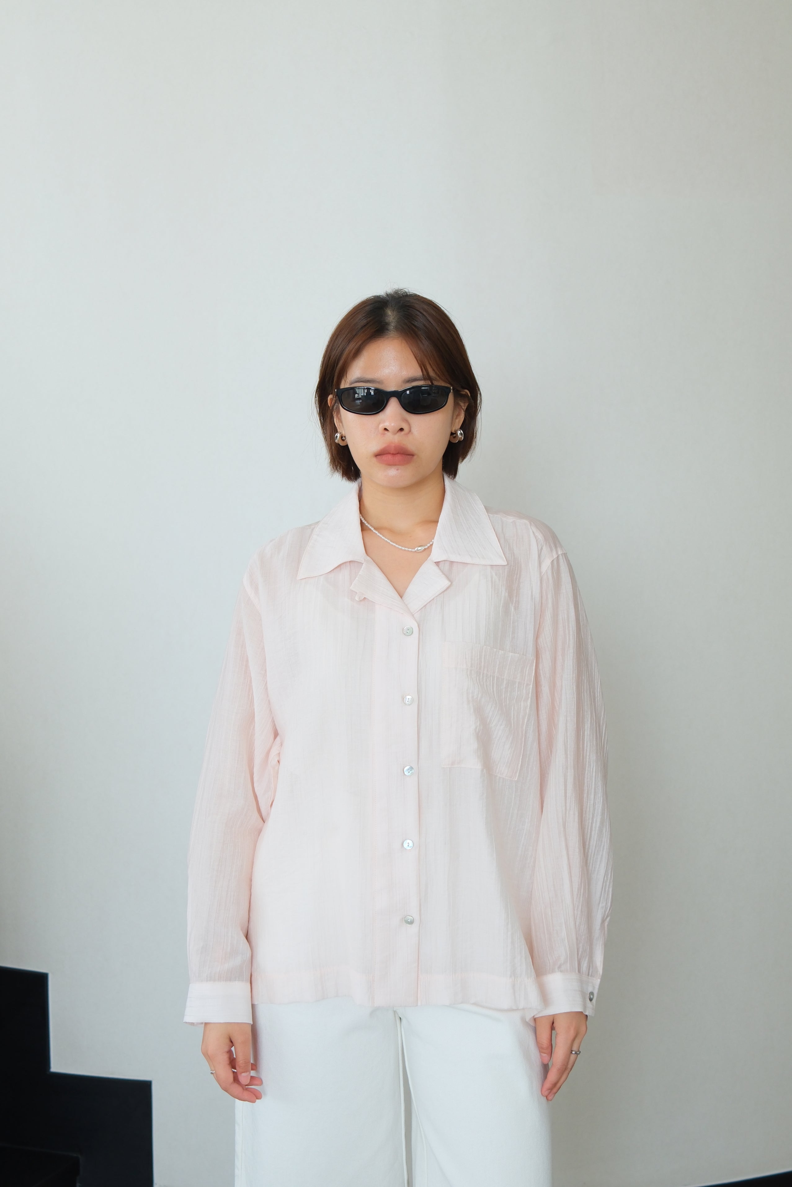 Vivienne Crushed Satin Shirt