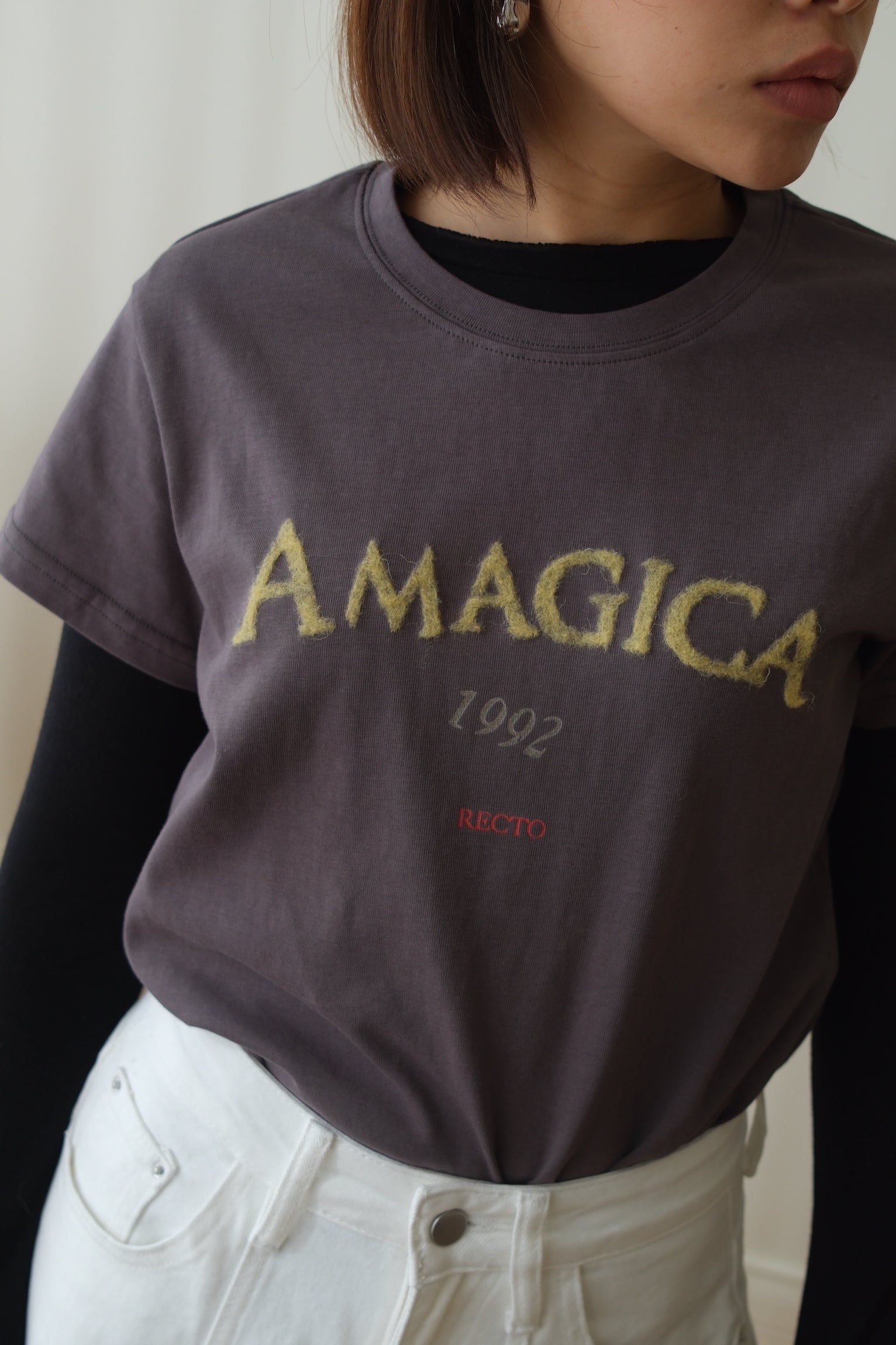 Fluffy amagica vintage tee