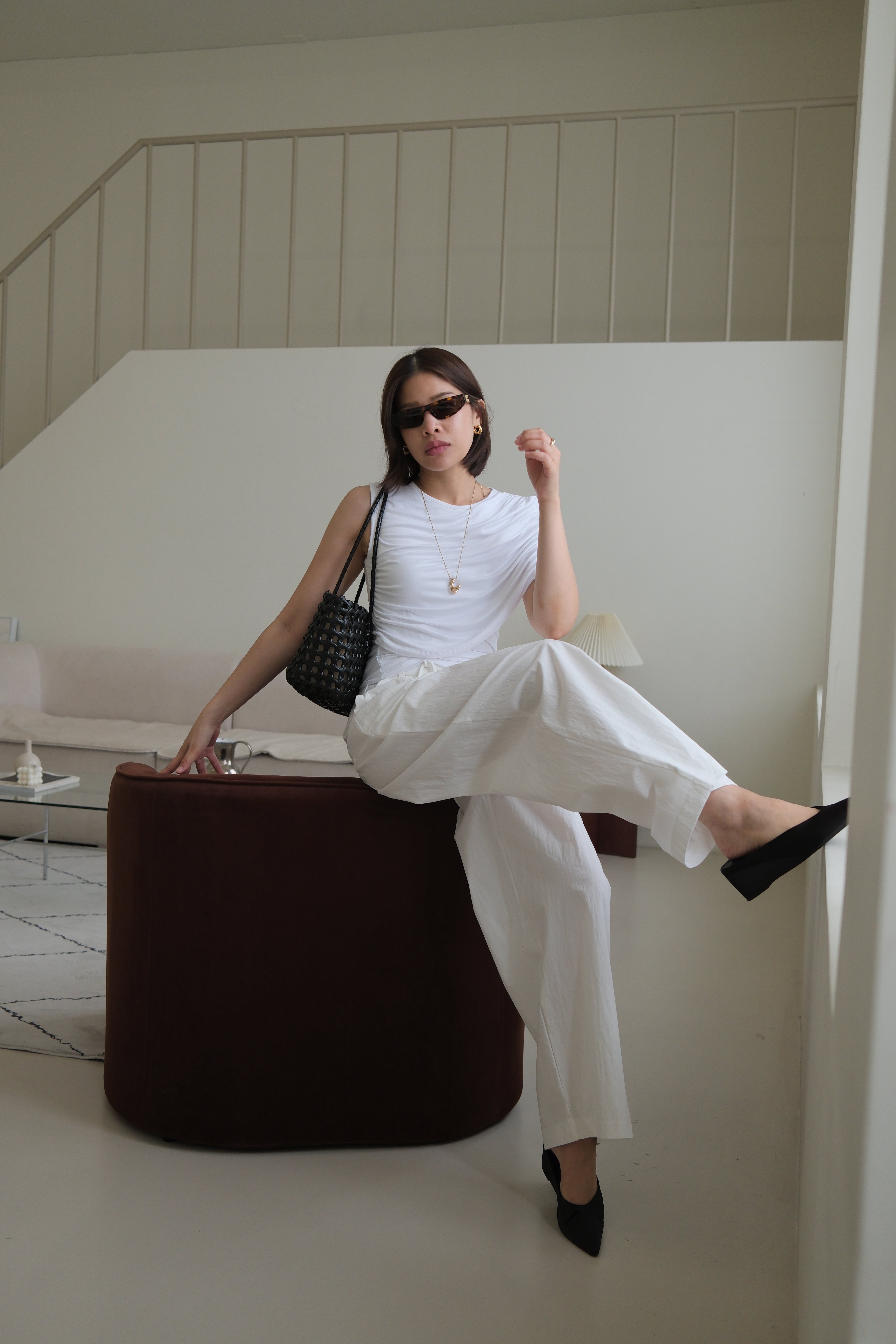 Kiso straight pants