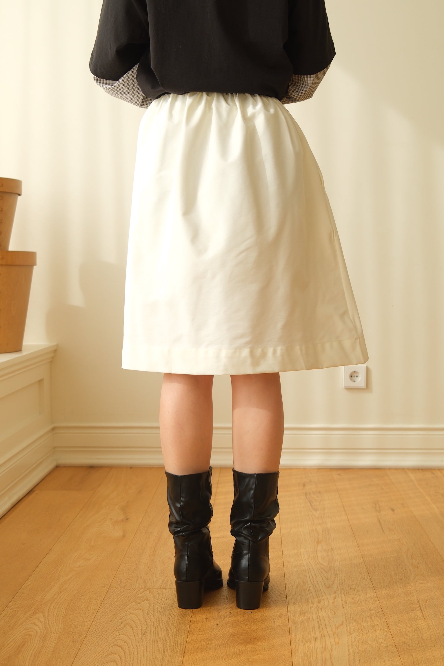 Bubly Bubble midi skirt