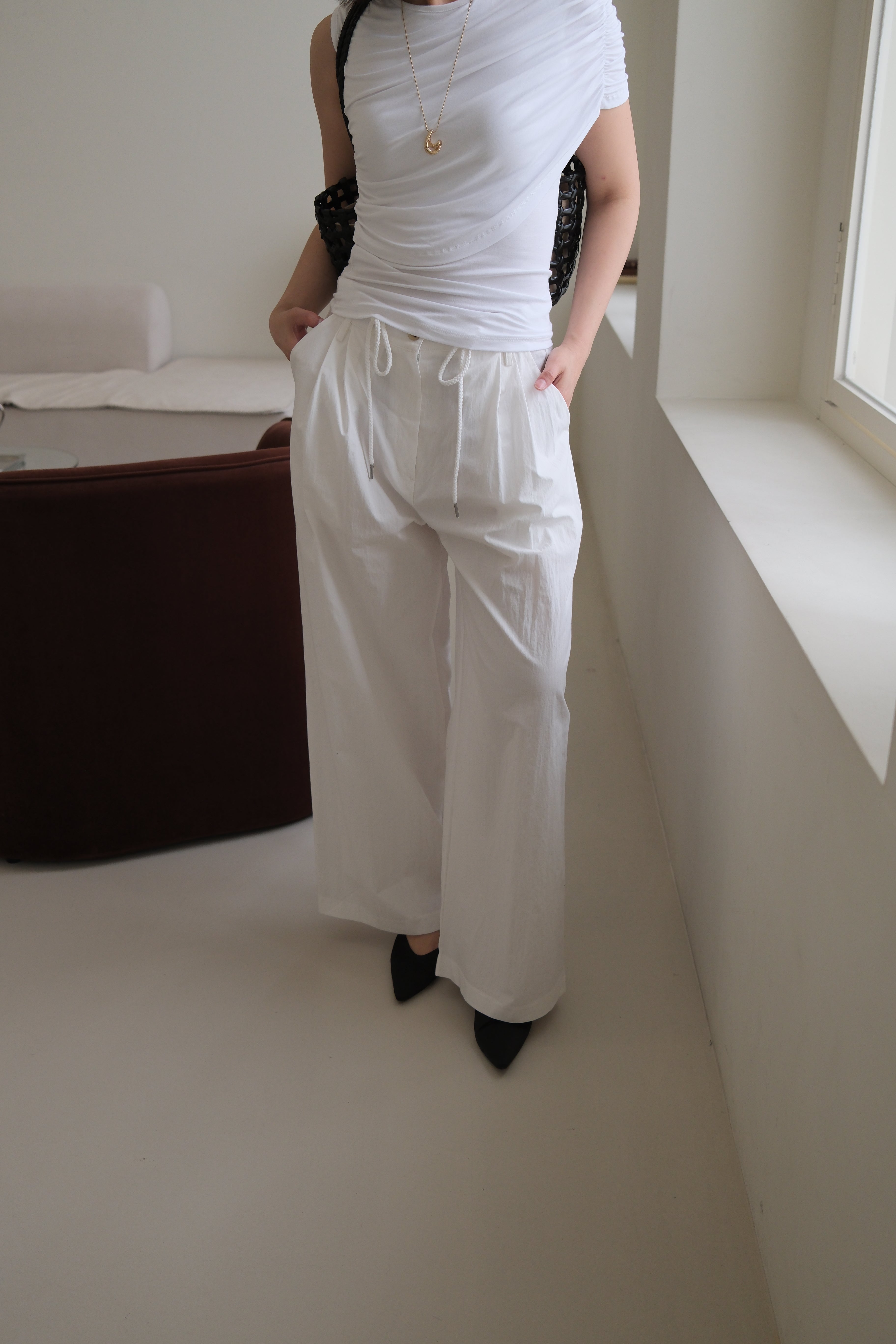 Kiso straight pants