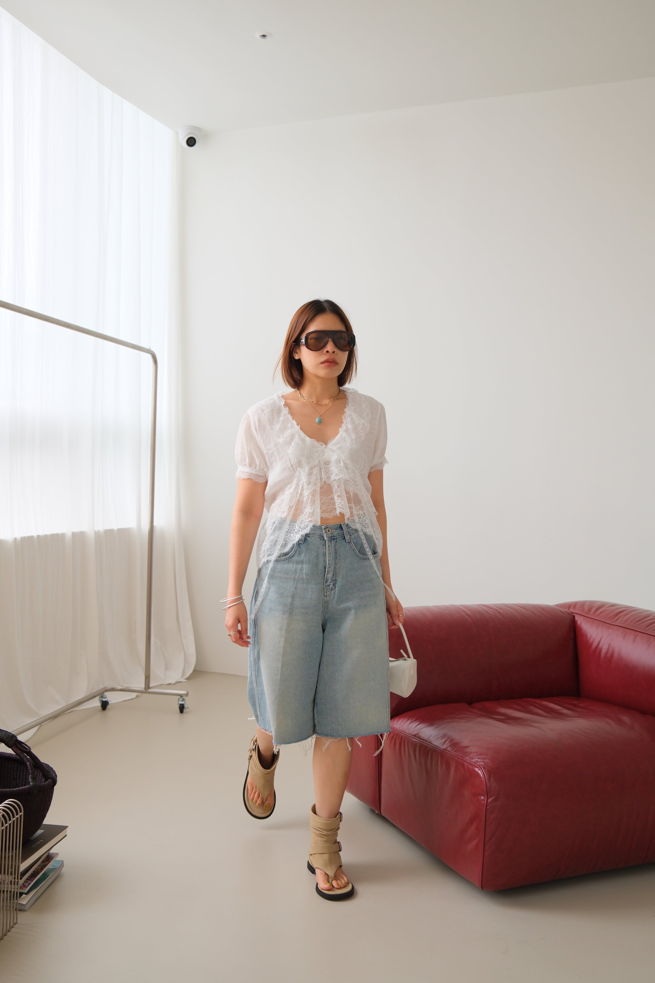 Salty Fringe Jorts