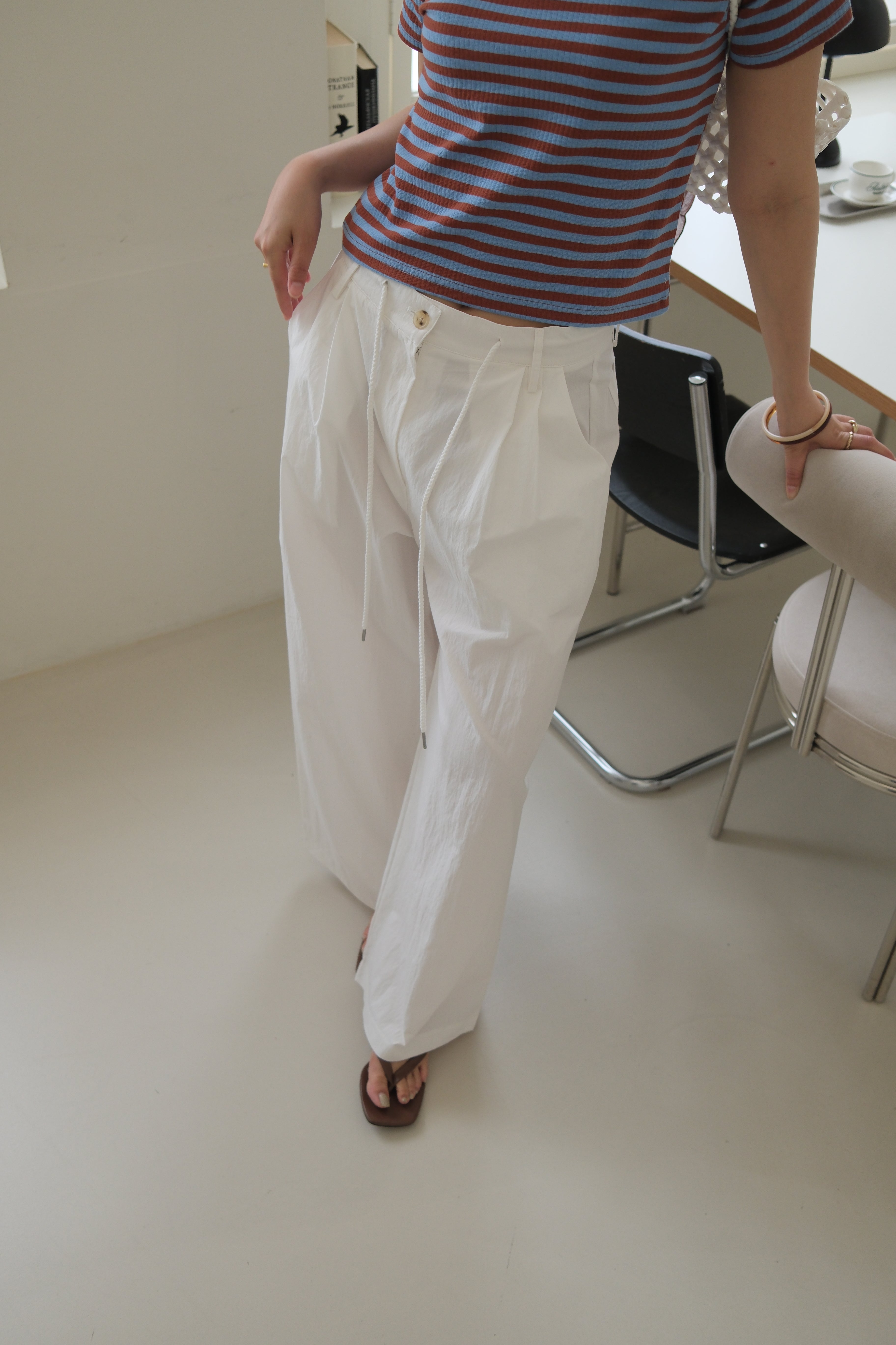 Kiso straight pants
