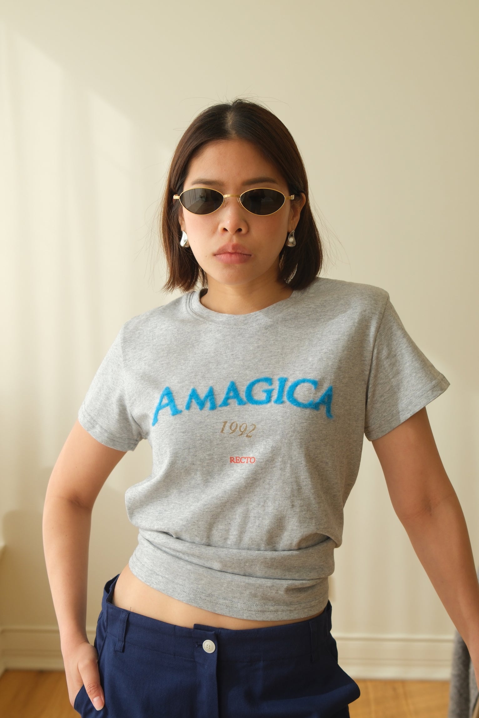 Fluffy amagica vintage tee