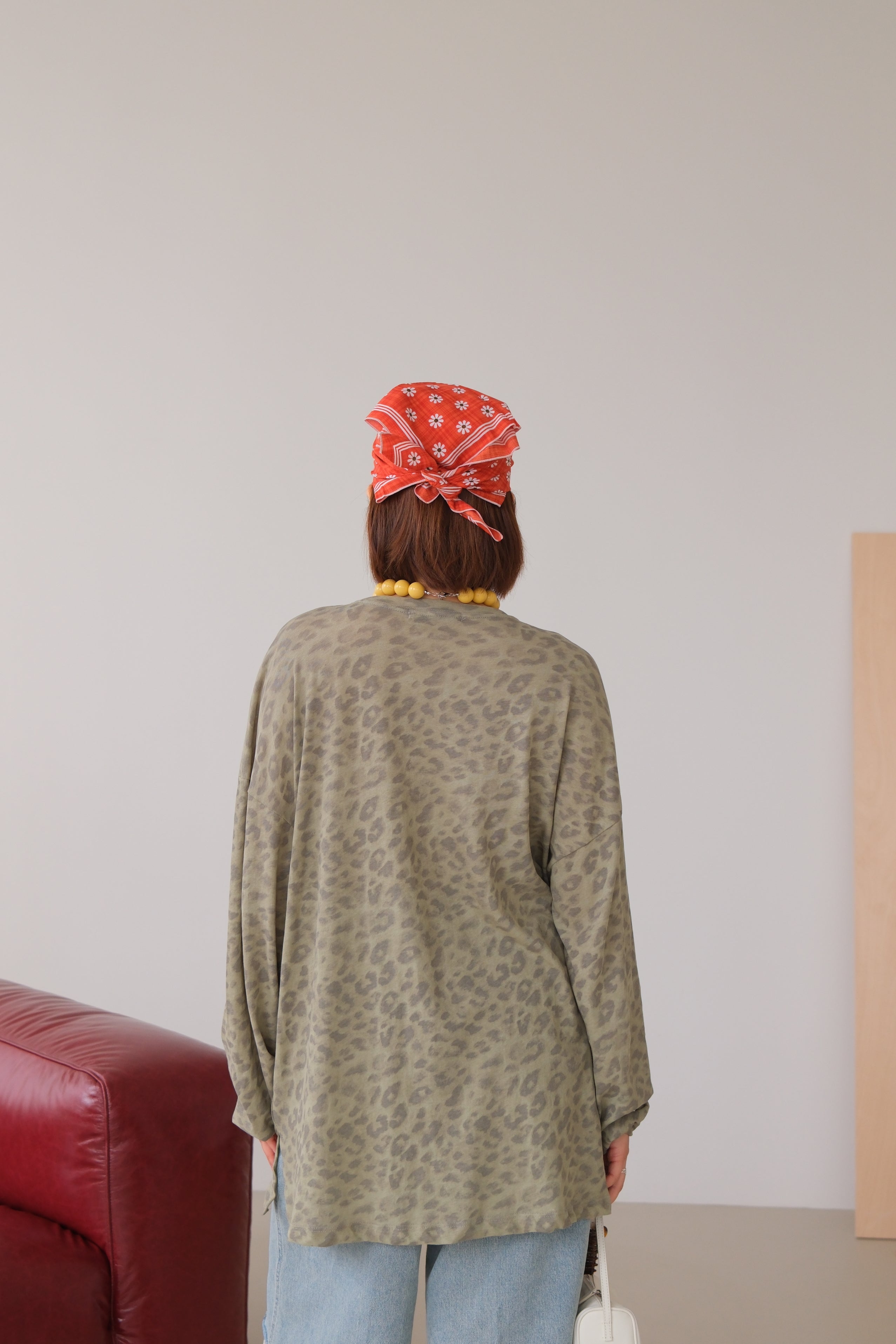 Babylon Leopard Long sleeve Tee